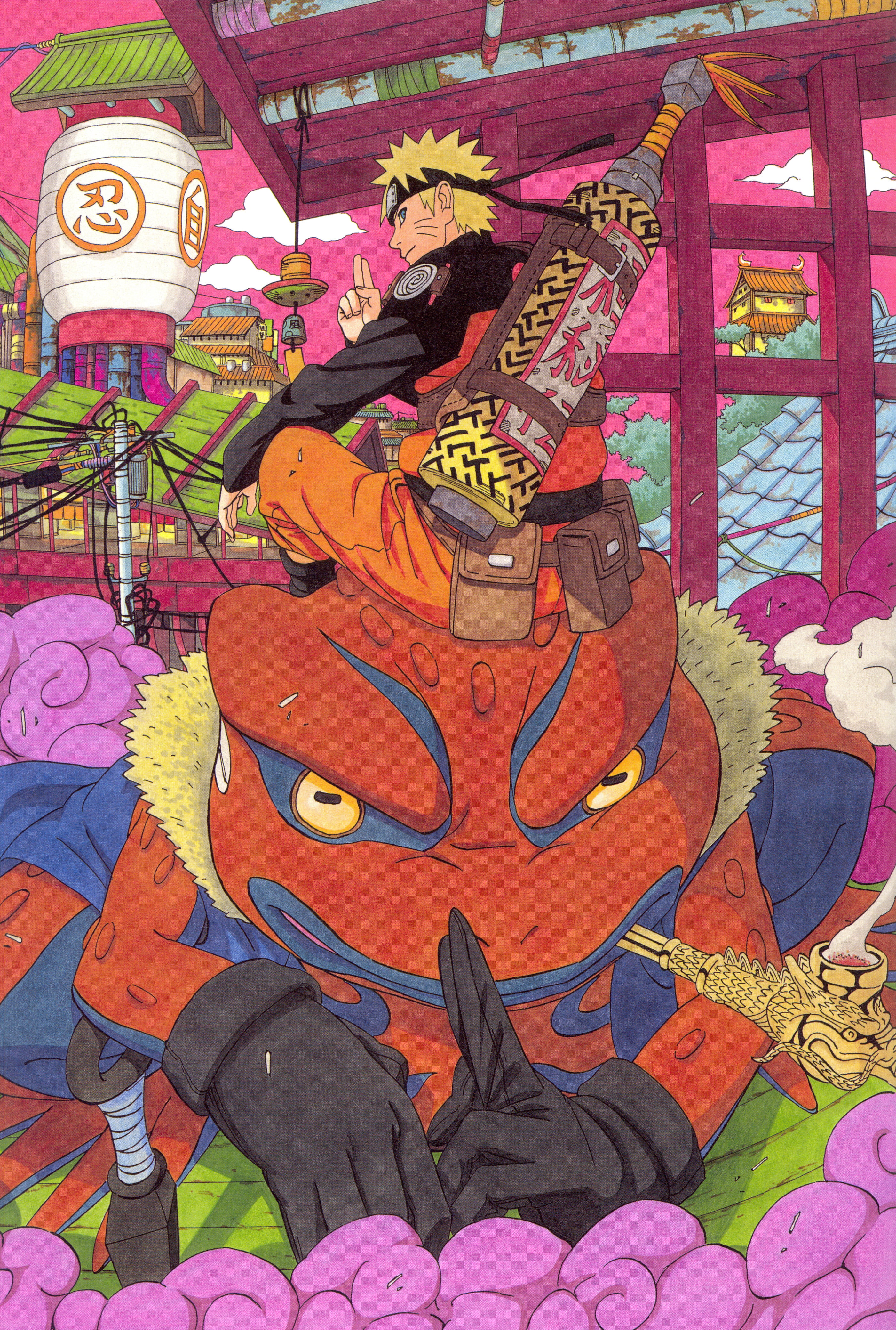 Naruto illustration, Naruto Shippuuden, Masashi Kishimoto, Uzumaki Naruto