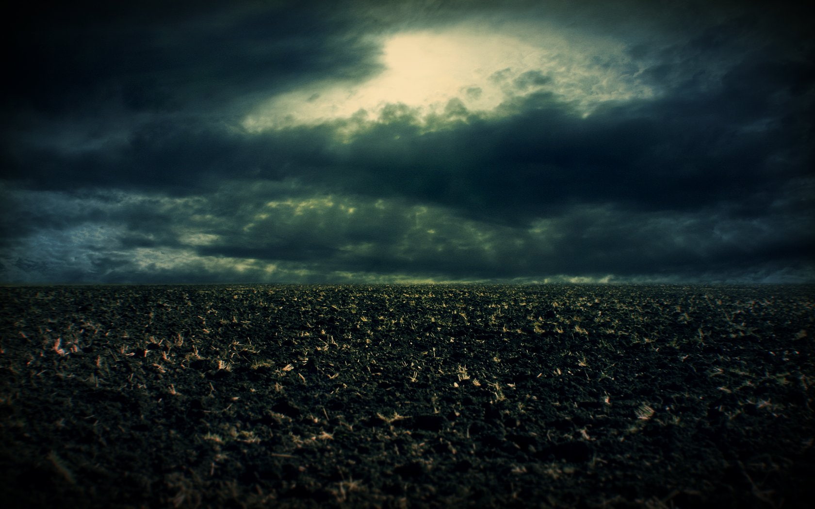 clouds, dark, dirt, fields, skyscapes, storm