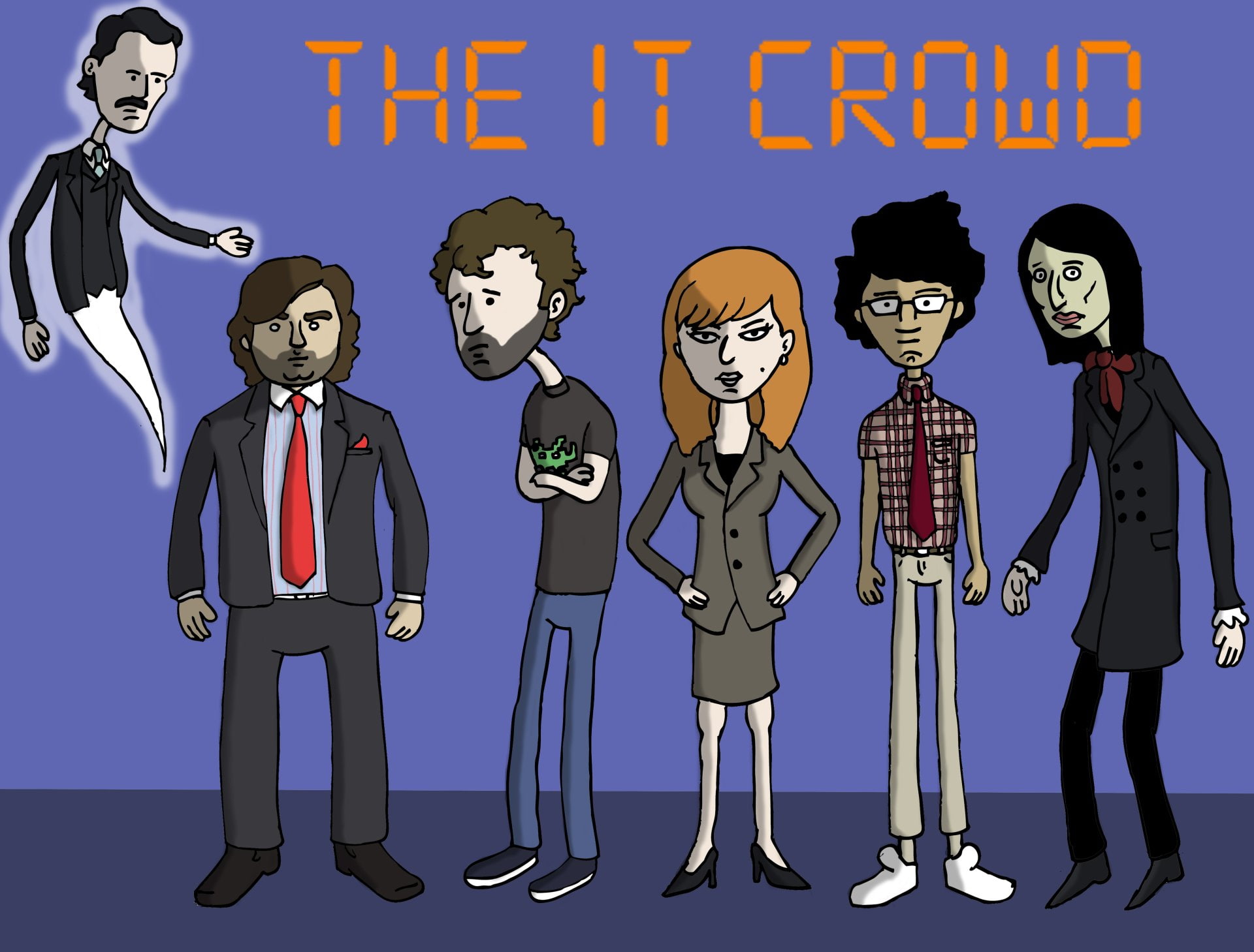 TV Show, The IT Crowd, Christopher Morris, Douglas Reynholm