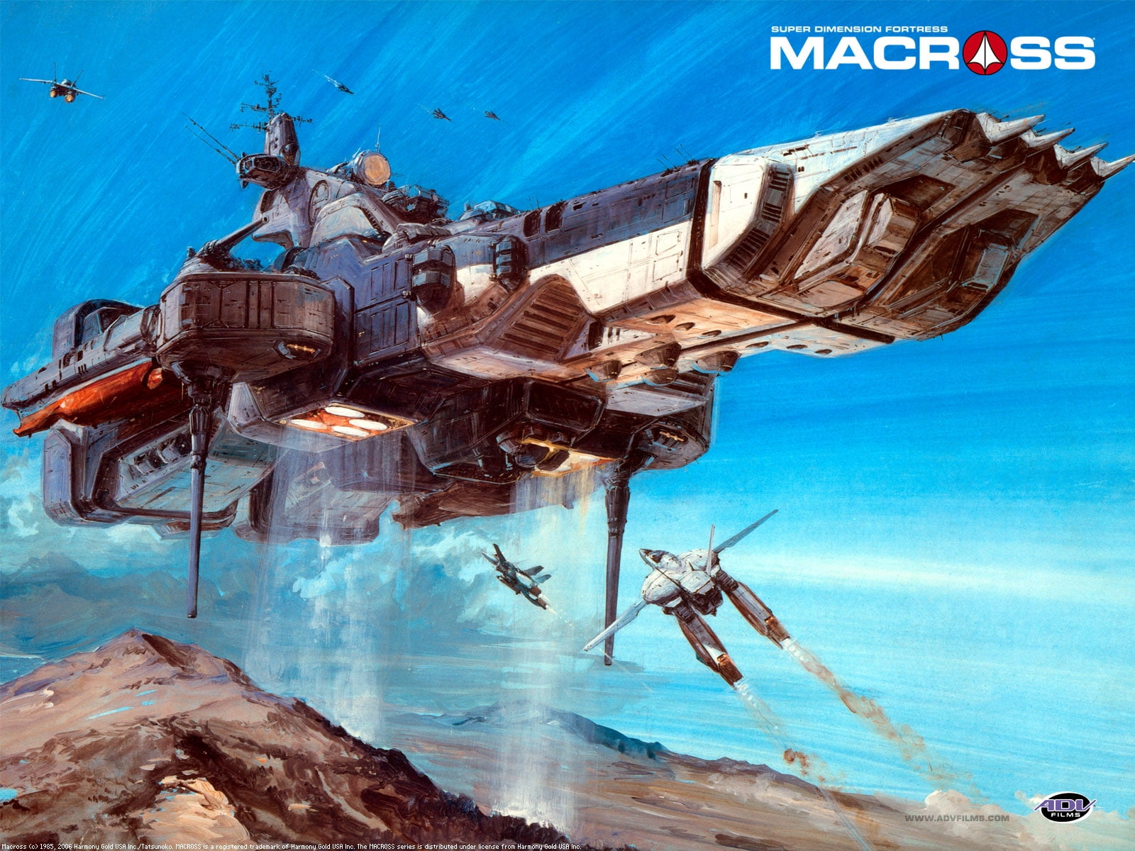 macross robotech sdf1 Anime Macross HD Art