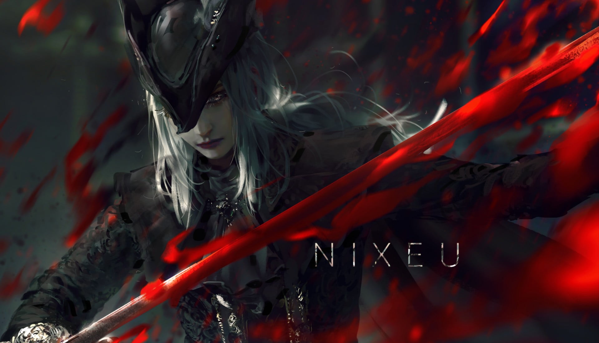 Free download | HD wallpaper: Nixeu, video game art, Lady Maria