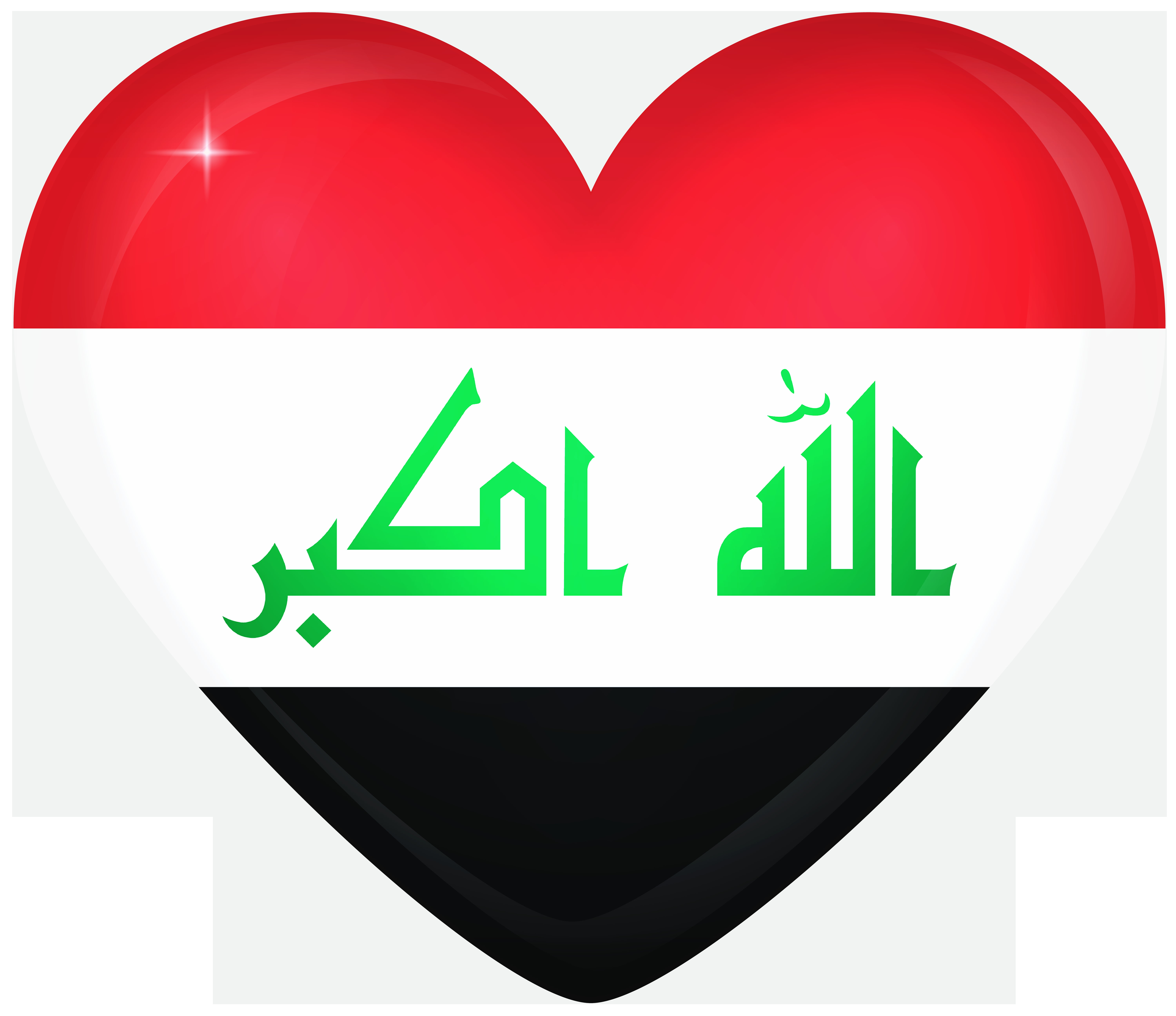 Flags, Flag Of Iraq, Heart