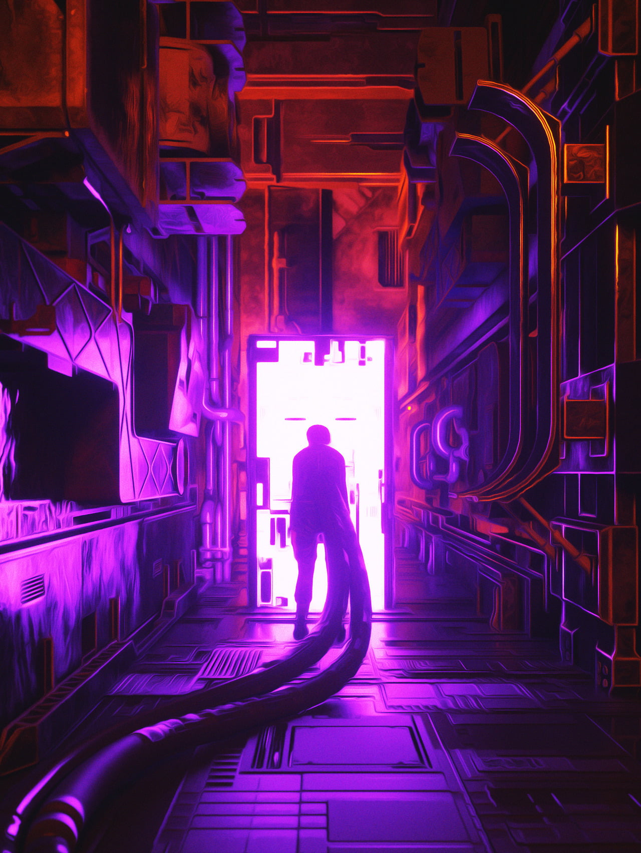 futuristic, artwork