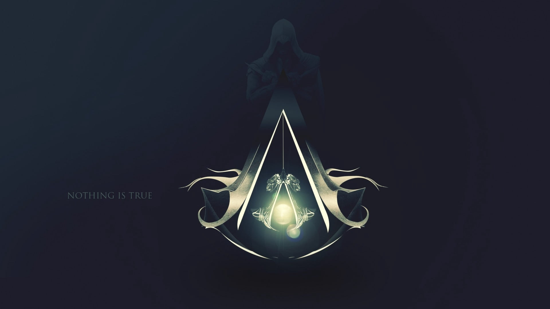 nothings is true symbol, assassins creed, desmond miles, assassins symbol