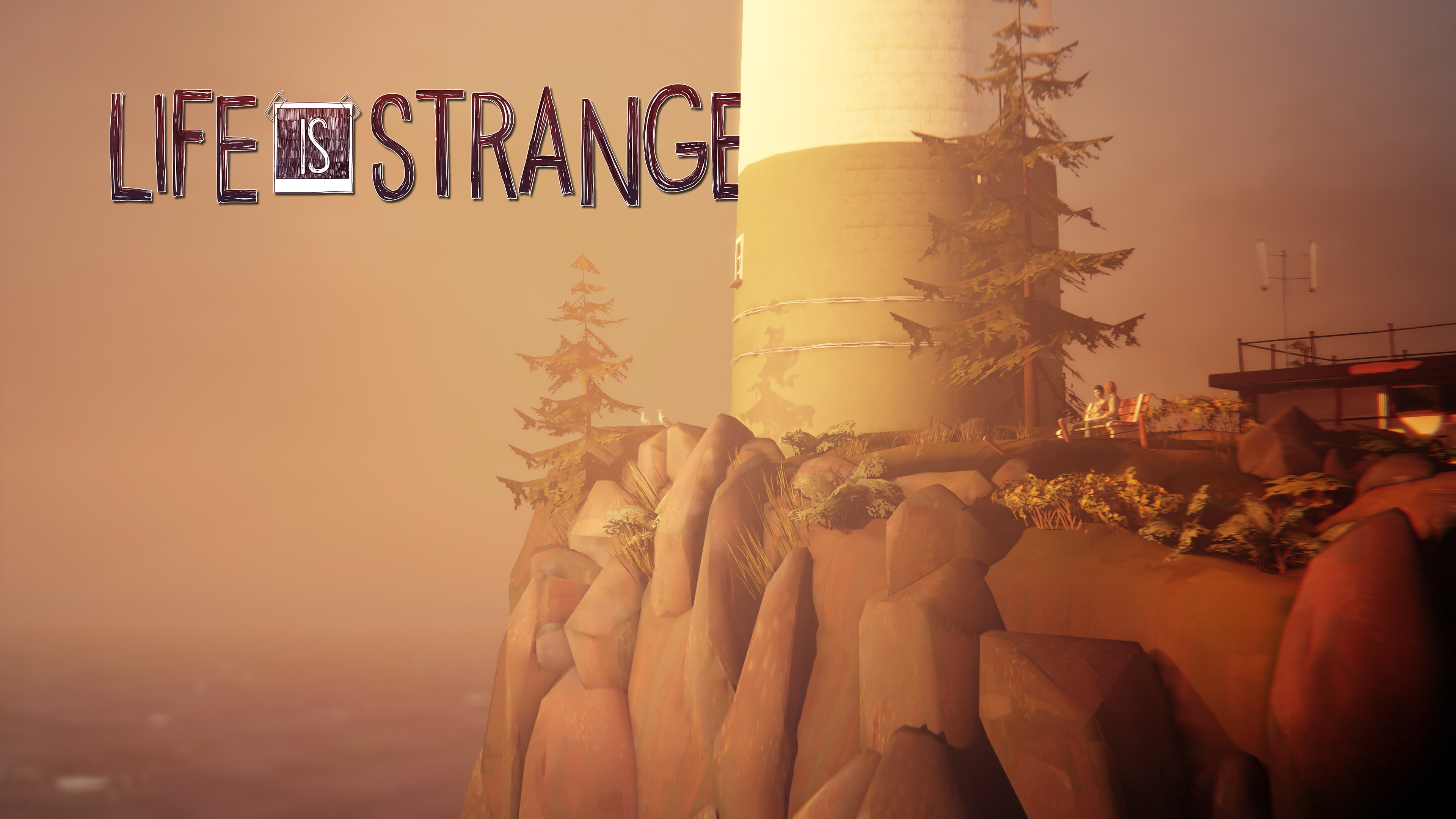 Life Is Strange game poster, communication, text, western script