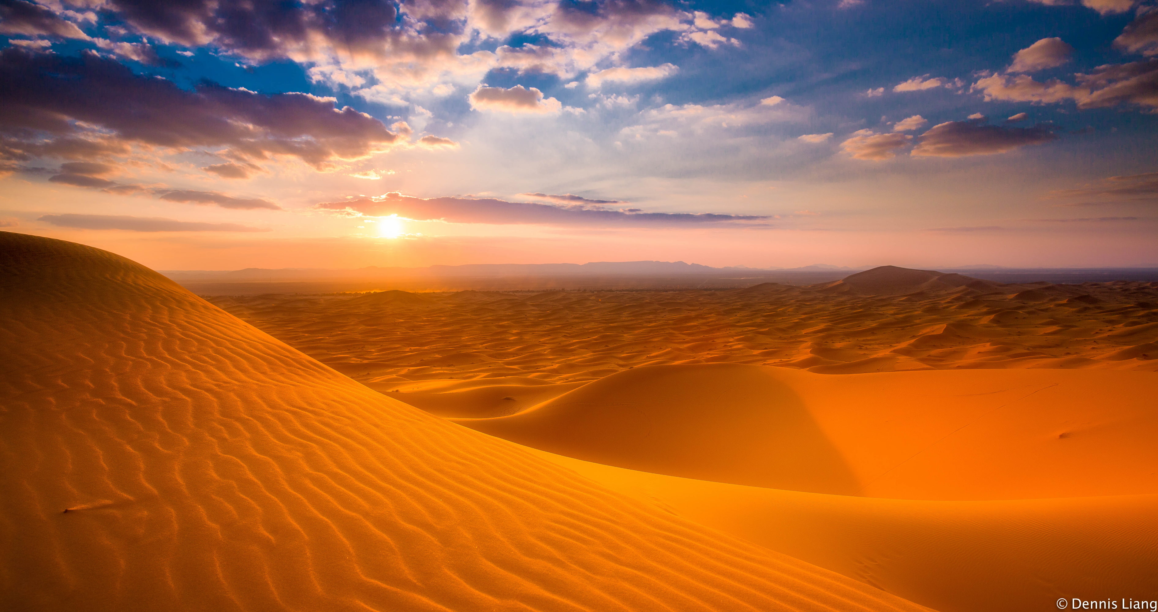 Erg Chebbi, Sahara Desert, Morocco, 4K