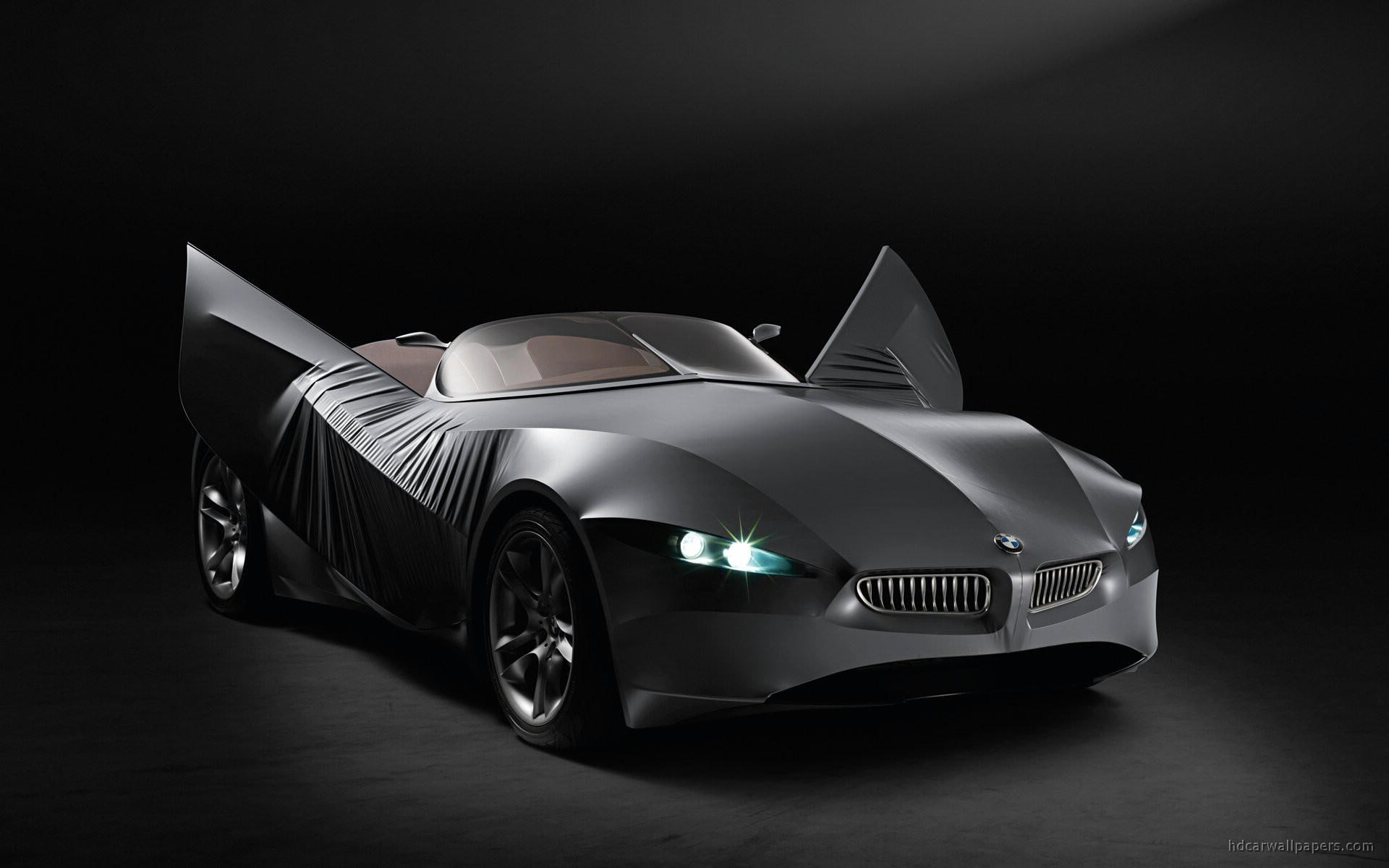 2009 BMW Gina Concept 9, black bmw sports coupe, cars