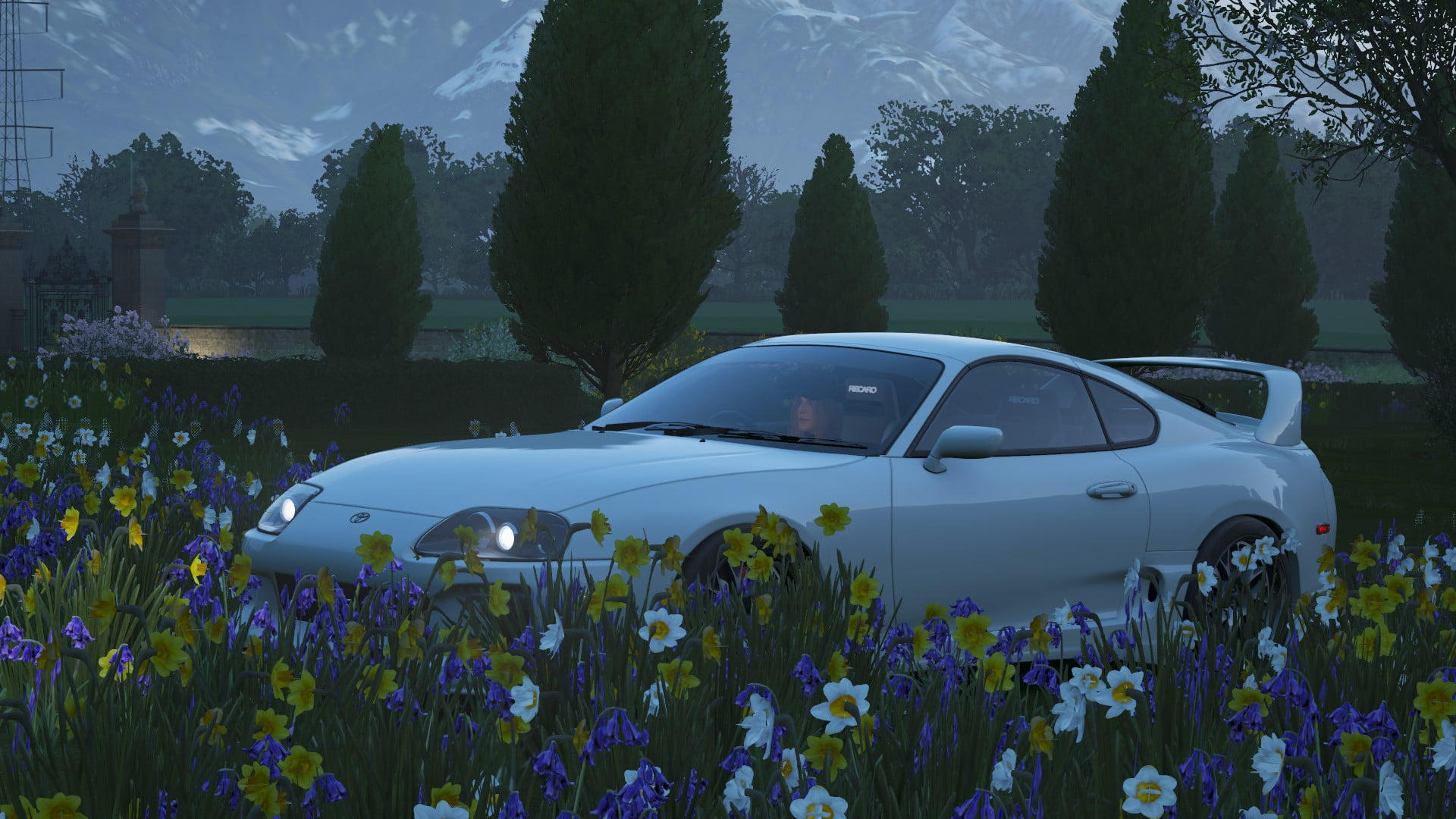 CGI, digital art, motion blur, vehicle, car, Forza, Forza Horizon 4