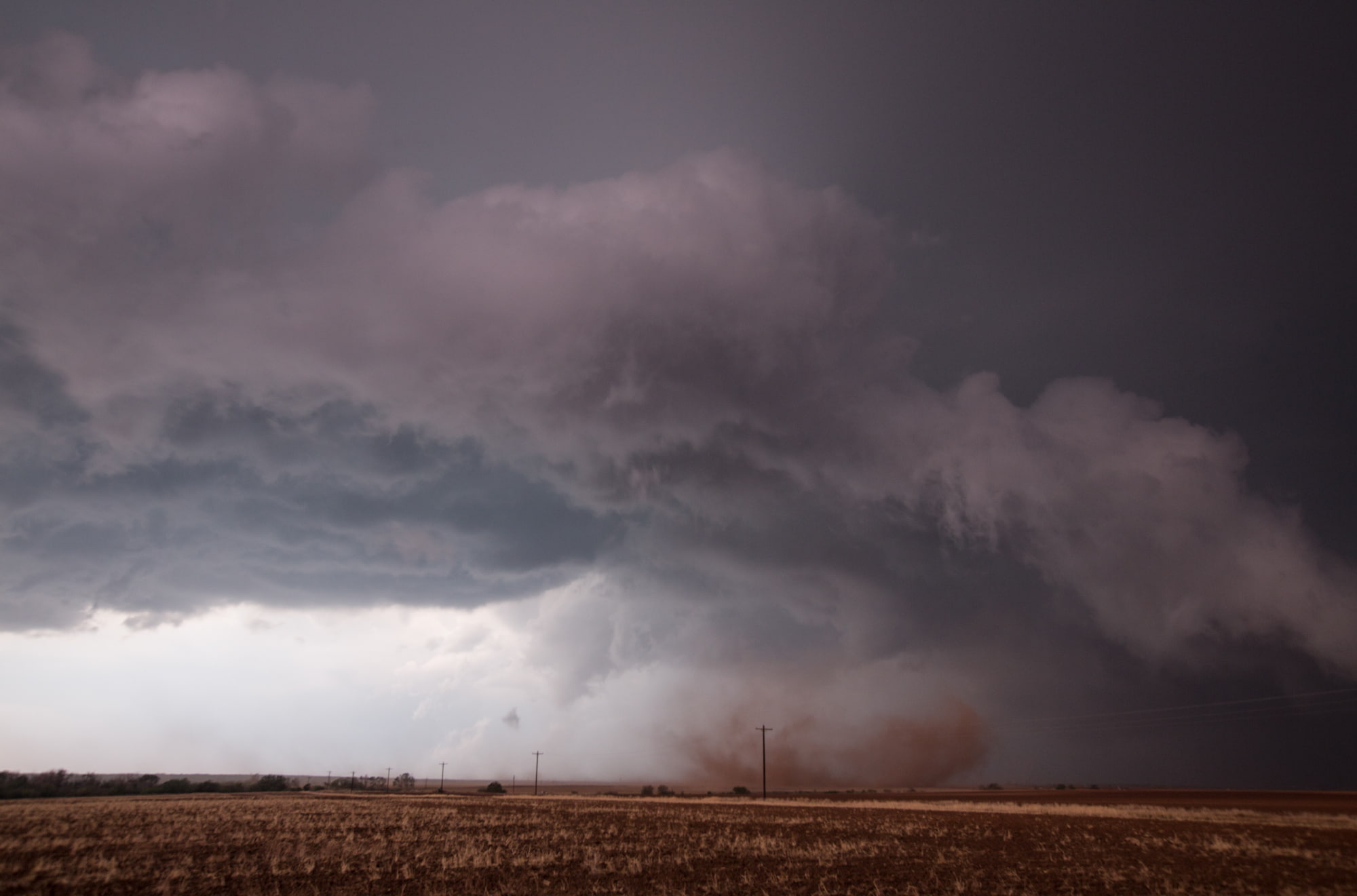 clouds, sky, storm, tornado