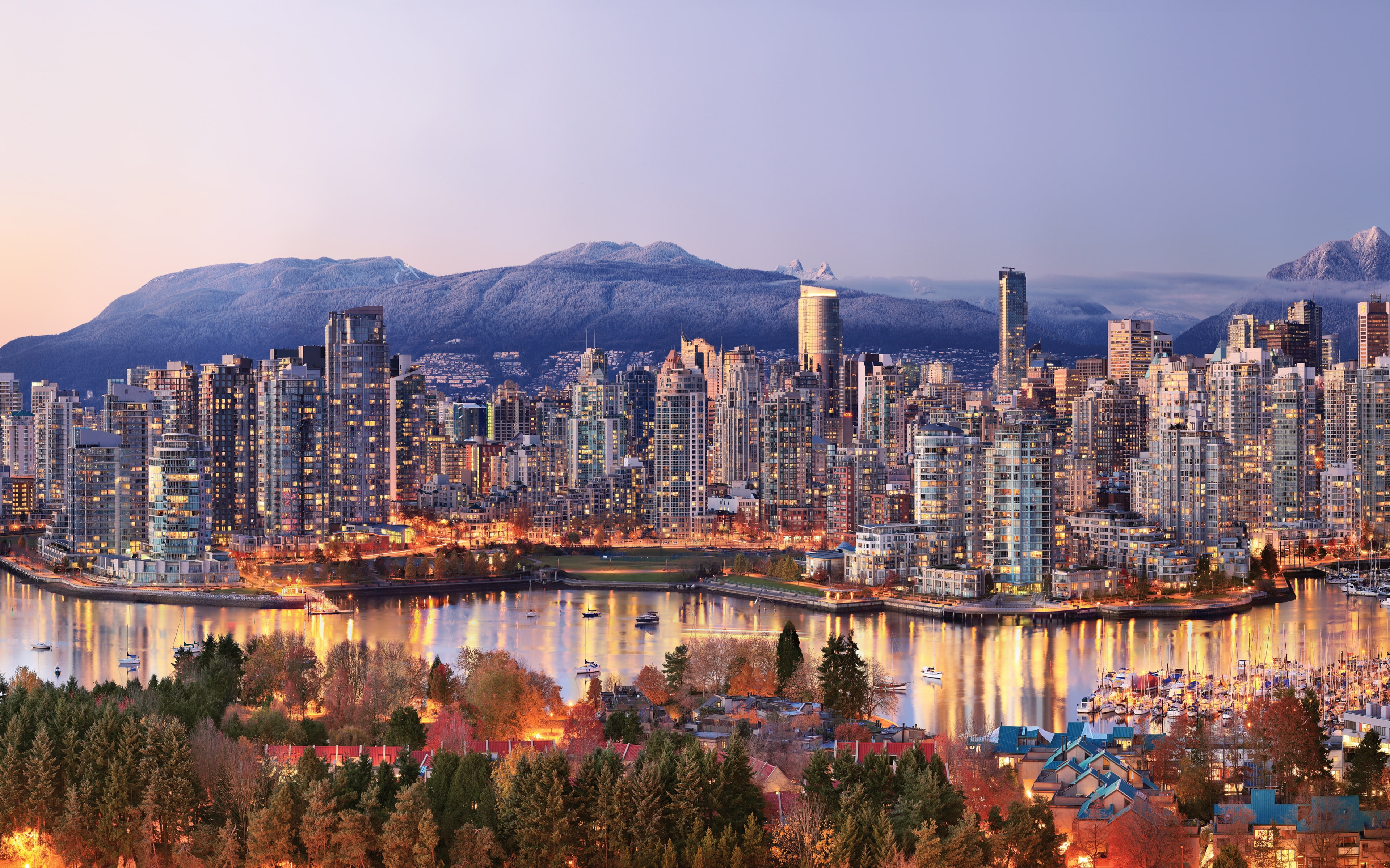 the city, Canada, Vancouver