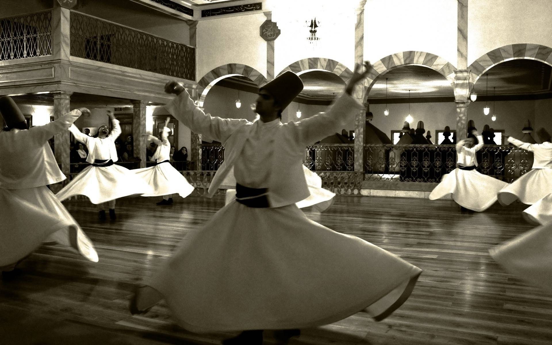 turkish mevlana whirling dervishes konya, group of people, women