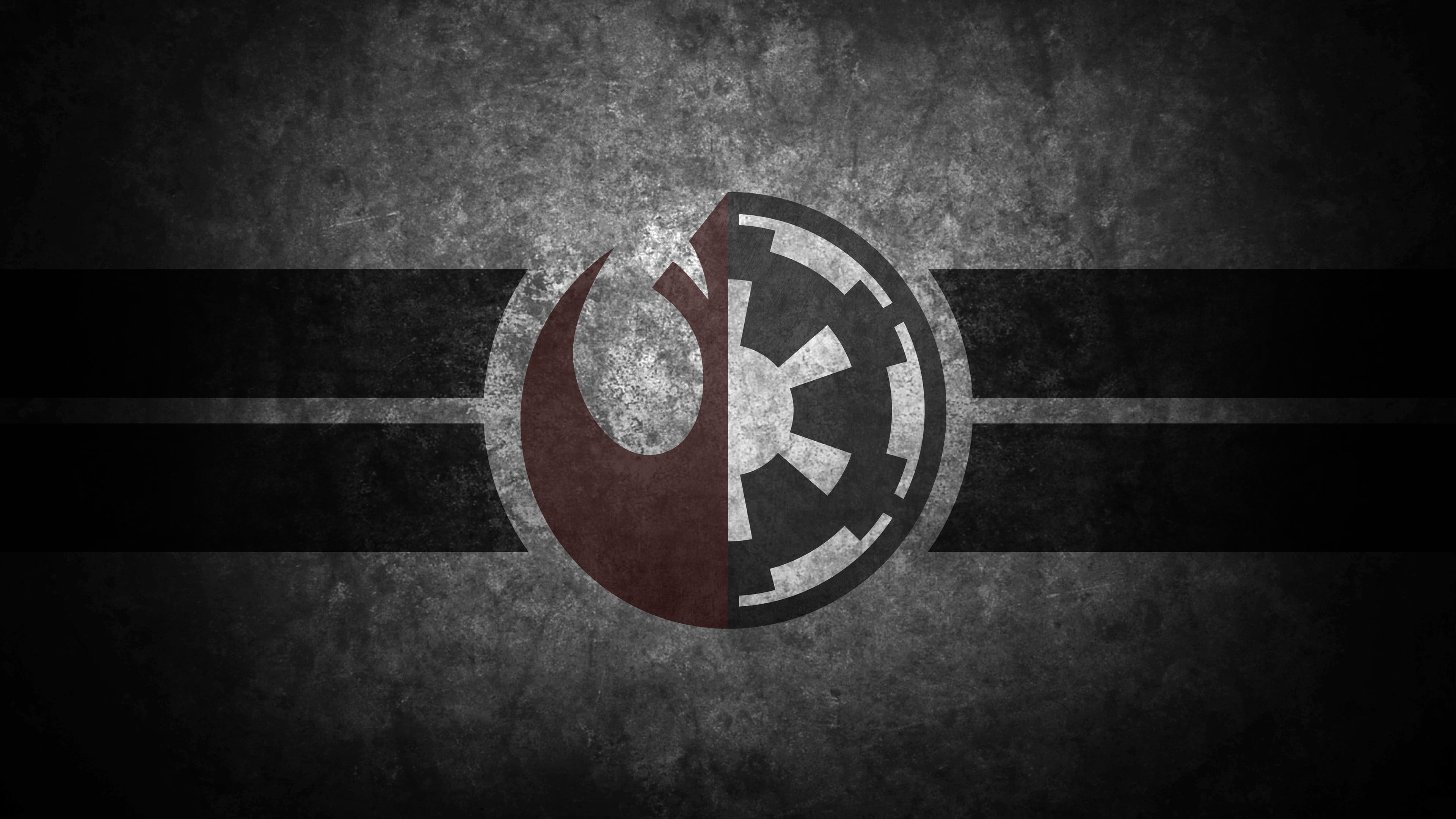 Star Wars Empire and Rebels digital wallpaper, sign, communication