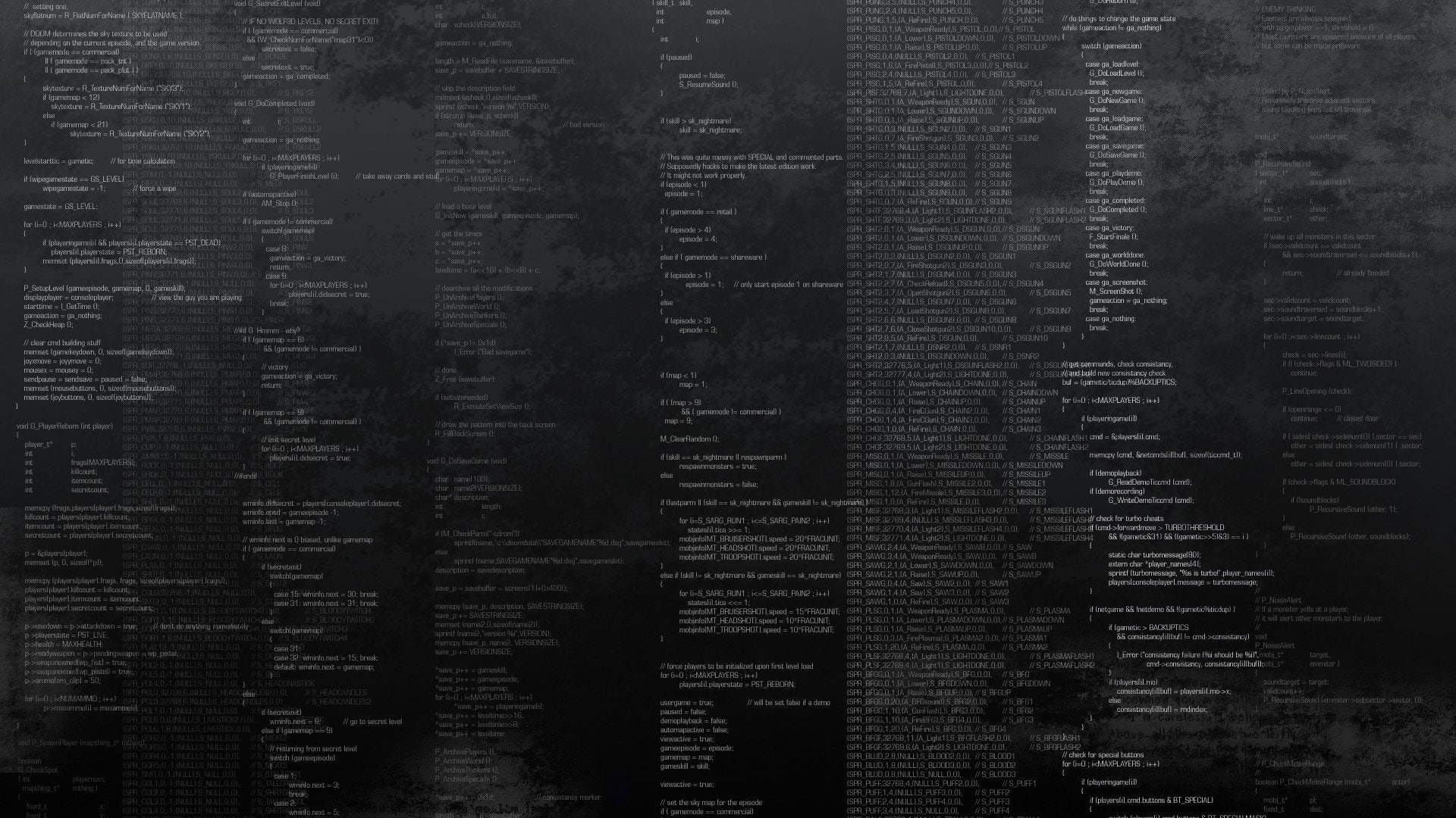 code, doom, programming