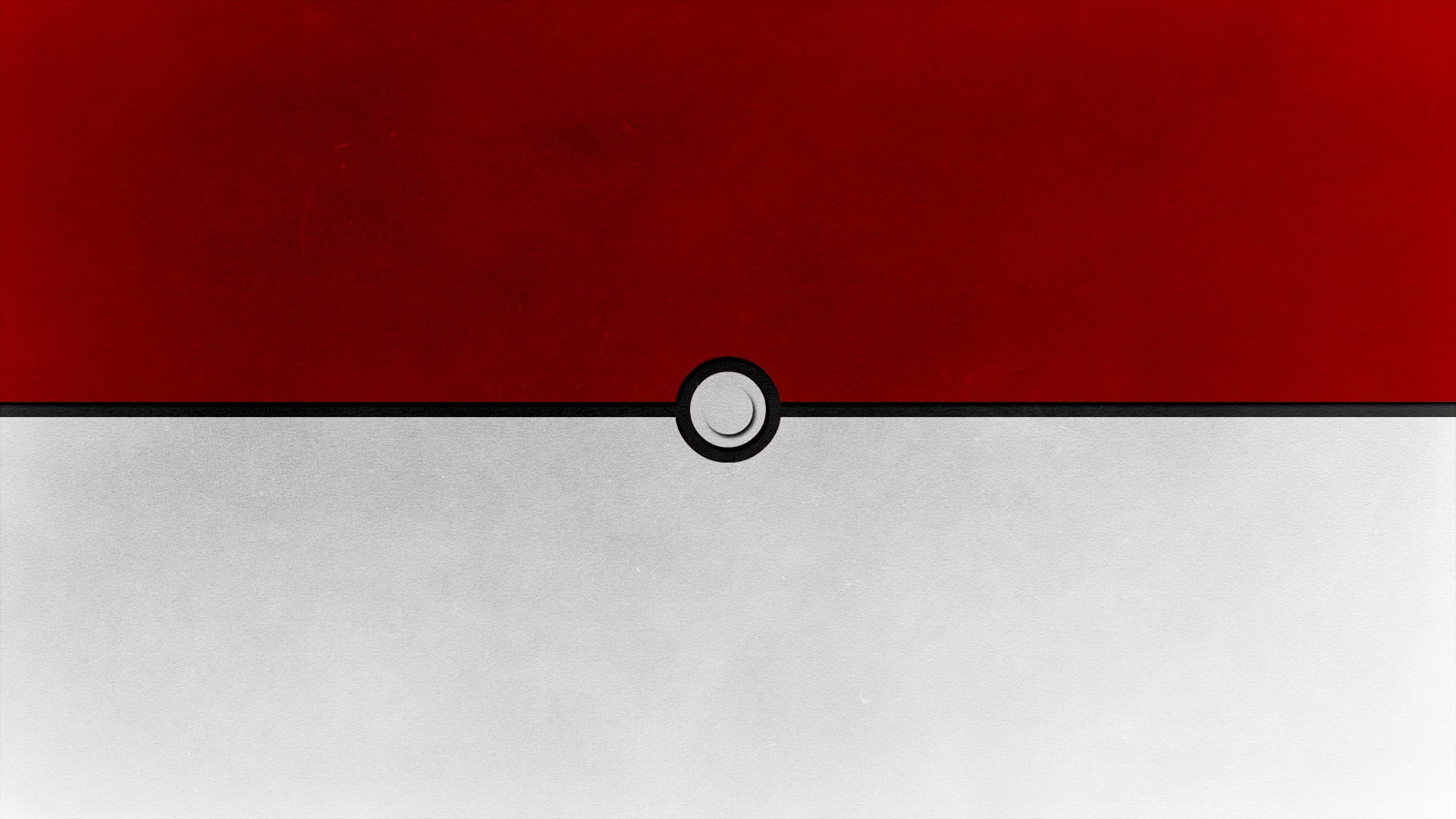 Pokemon ball wallpaper, minimalism, logo, no people, copy space