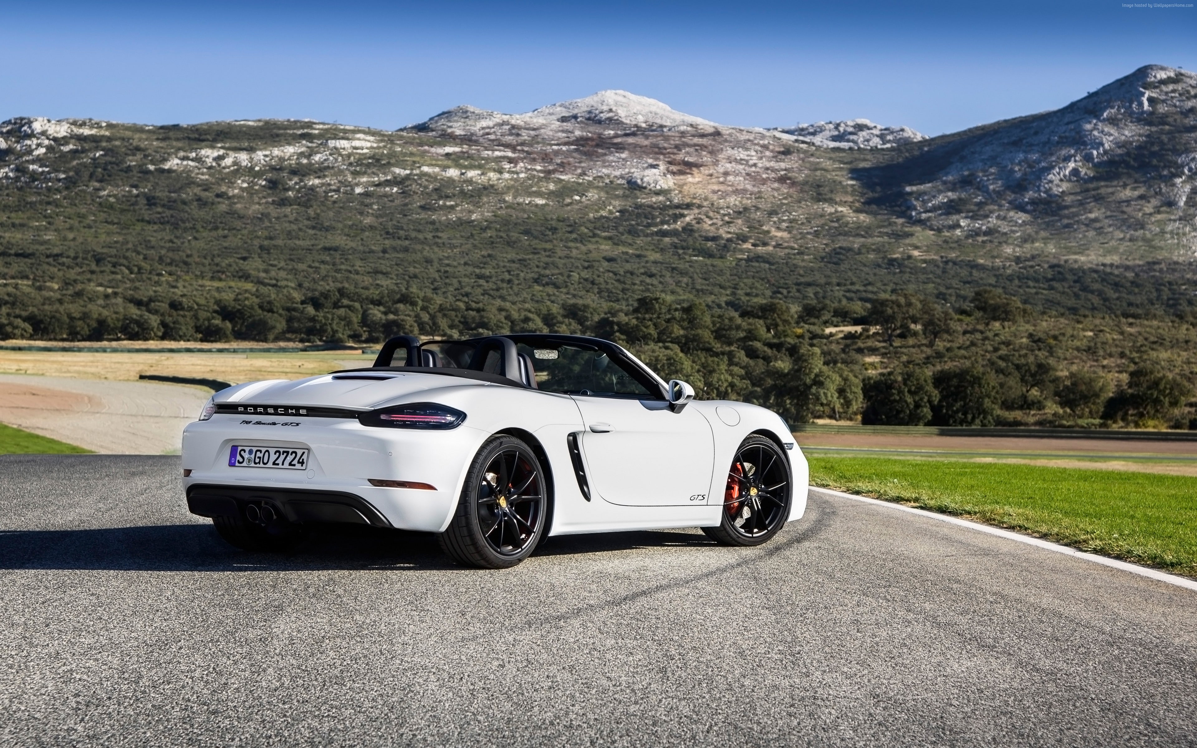 2018 Cars, 4K, Porsche 718 Boxster GTS
