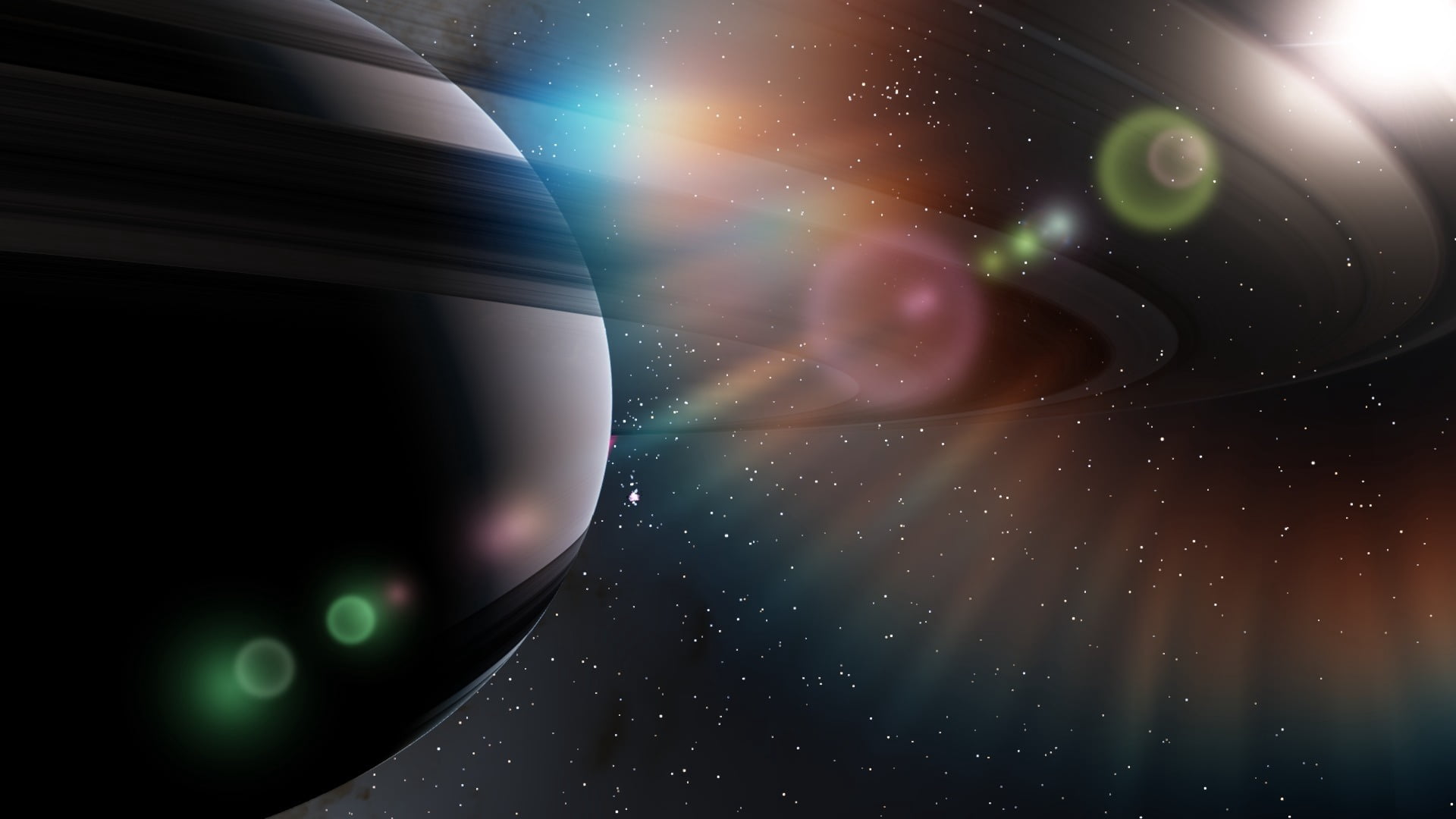 black planet clip art, rendering, space, planets, light, abstract