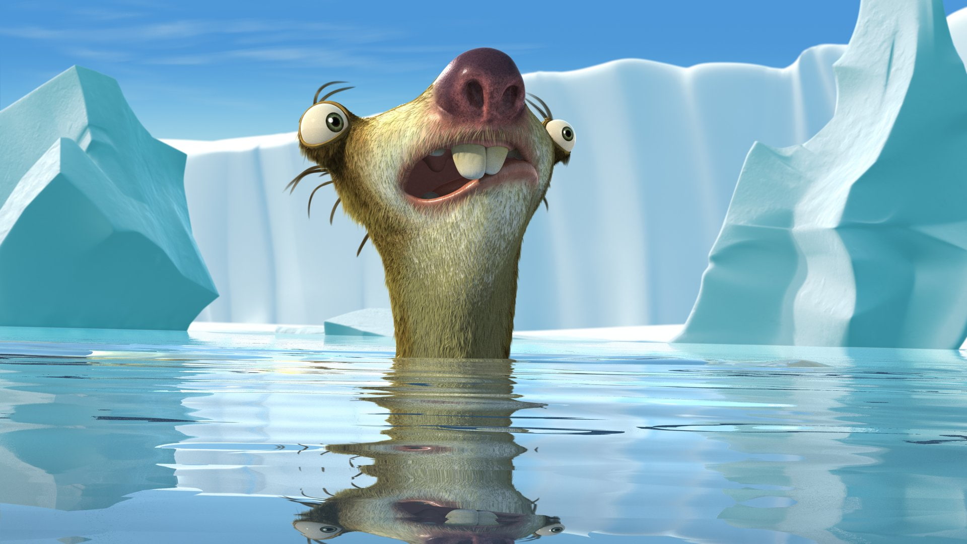 Ice Age, Ice Age: The Meltdown, Sid (Ice Age), animal themes