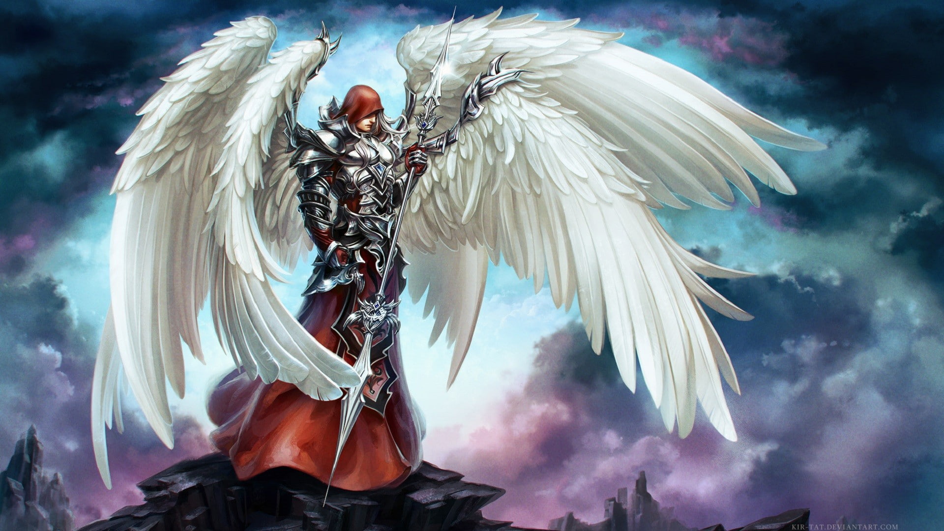 archangel, wings