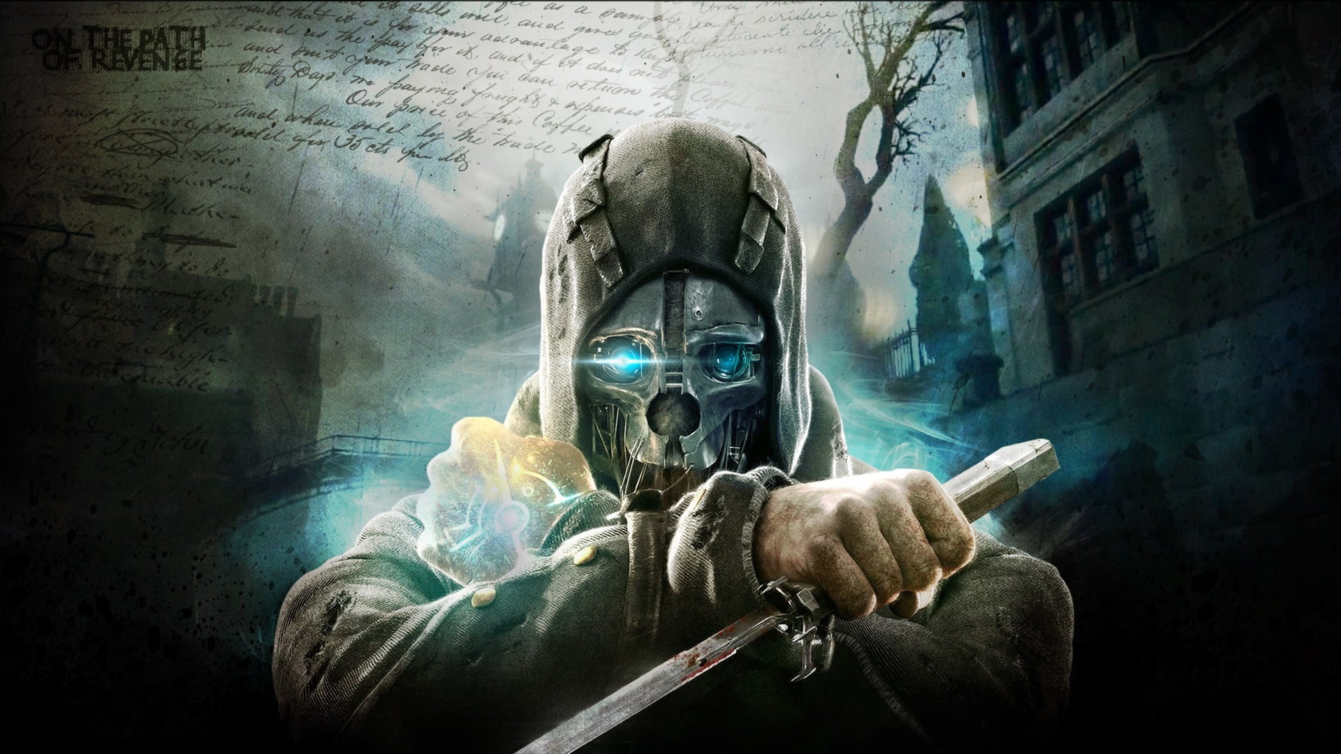 city, the city, street, the game, mask, art, blade, action