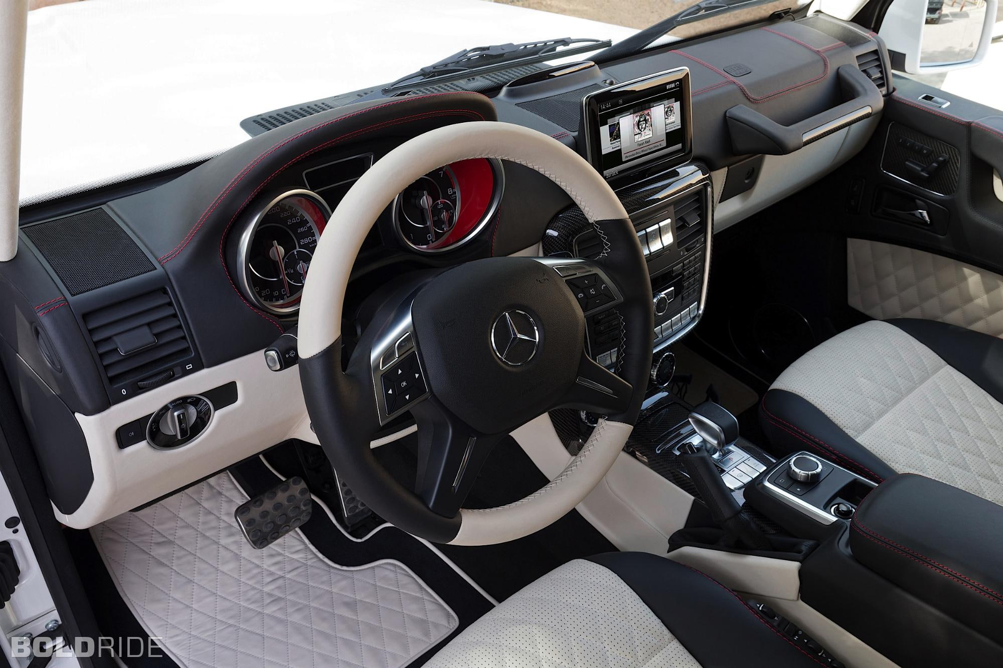 2013 Mercedes Benz G63 Amg 6x6 4x4 Offroad Suv Interior Steering Pictures For Desktop