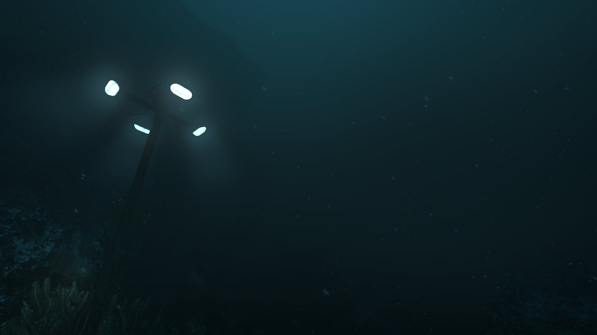 SOMA, water, underwater, video game art, deep sea