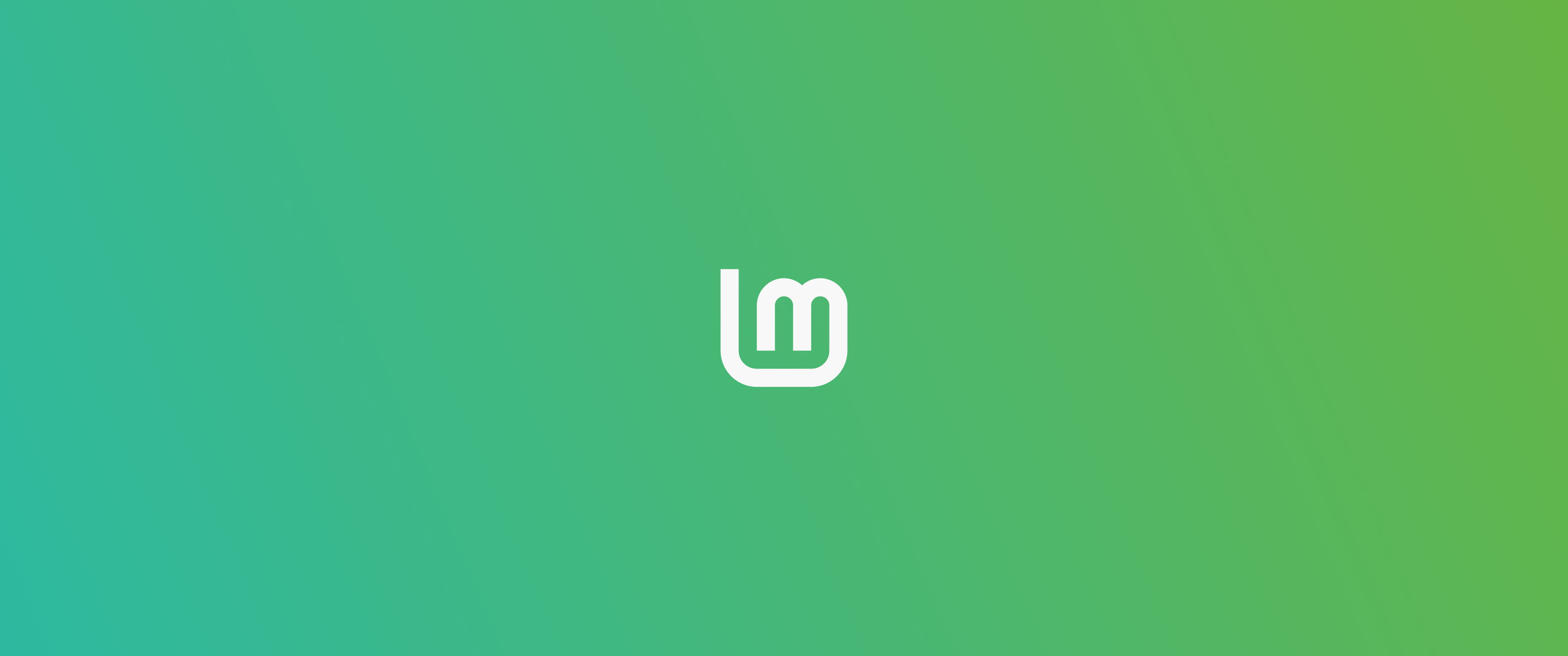 Linux, minimalism, gradient, Linux Mint