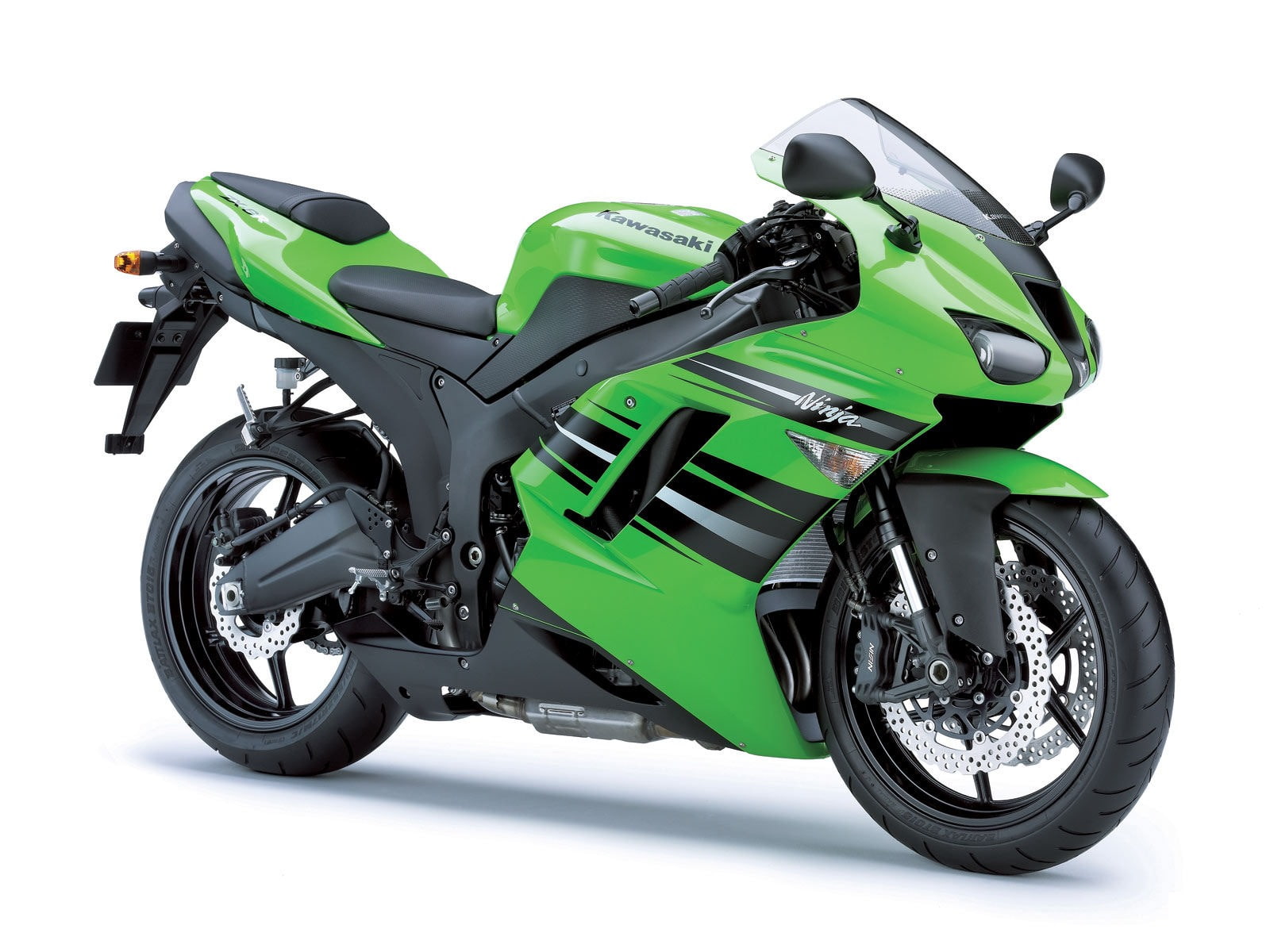 Kawasaki Ninja ZX 6R Blue Green HD, bikes, motorcycles, bikes and motorcycles