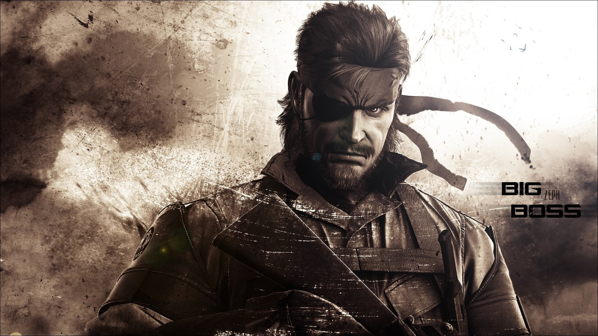 Big Boss wallpaper, Zeph, Metal Gear Solid, snake, Metal Gear Solid: Peace Walker