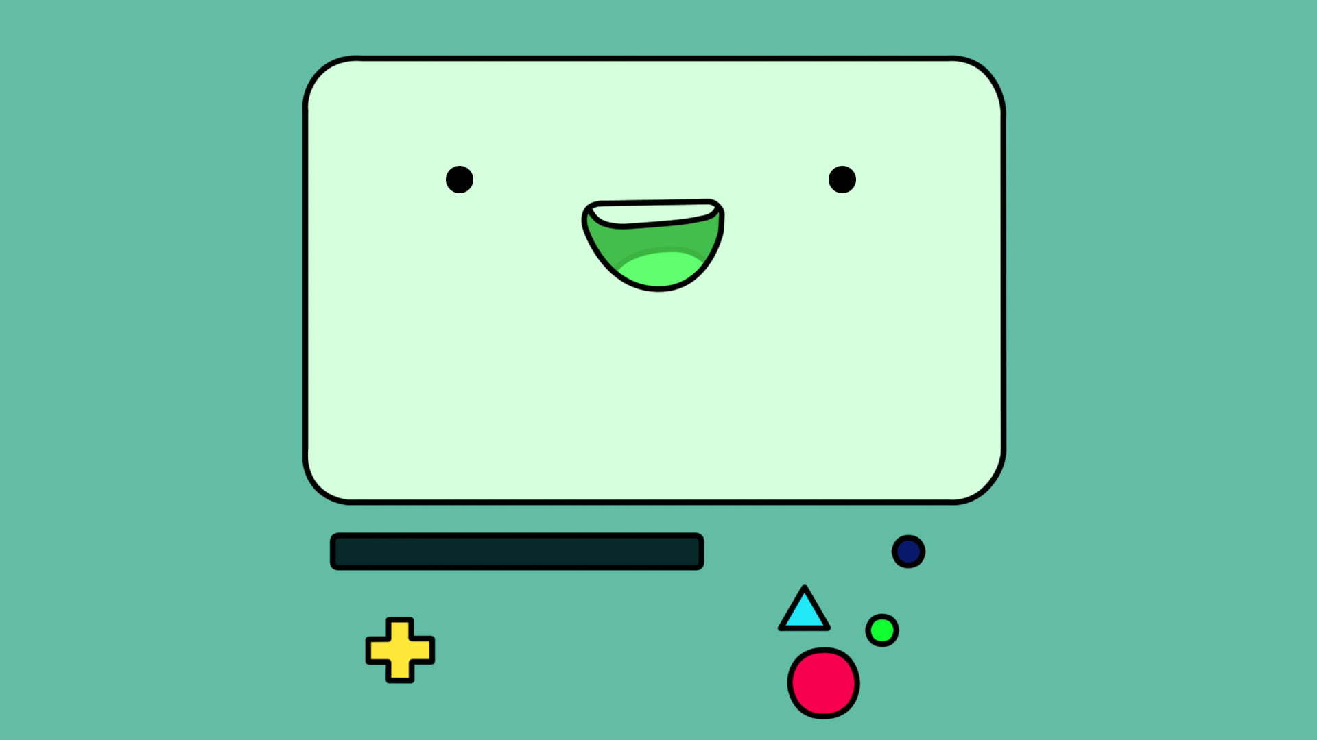 Beemo from Adventure Time wallpaper, BMO, technology, communication