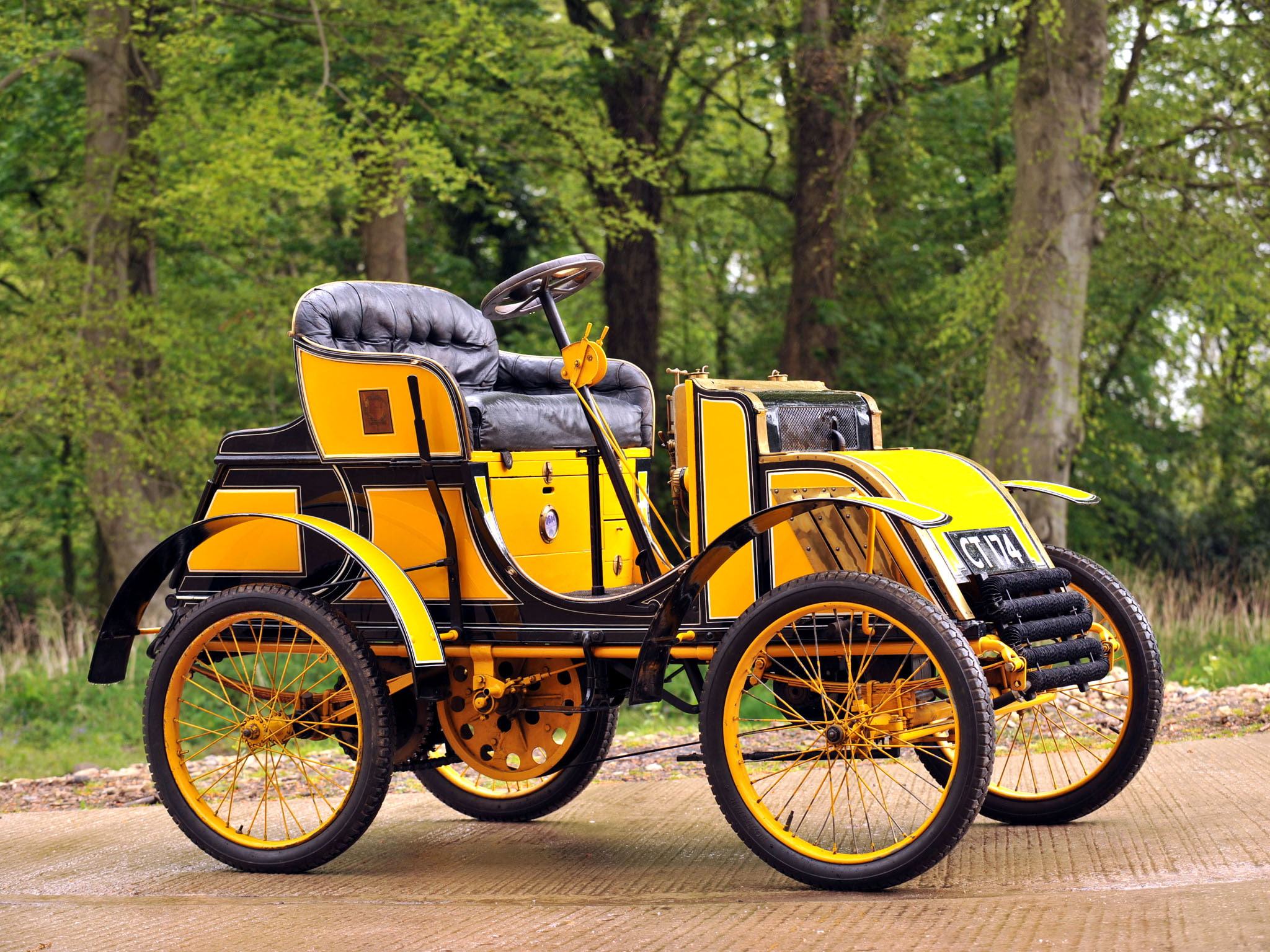 1901, 4 hp, pick, retro, voiturette