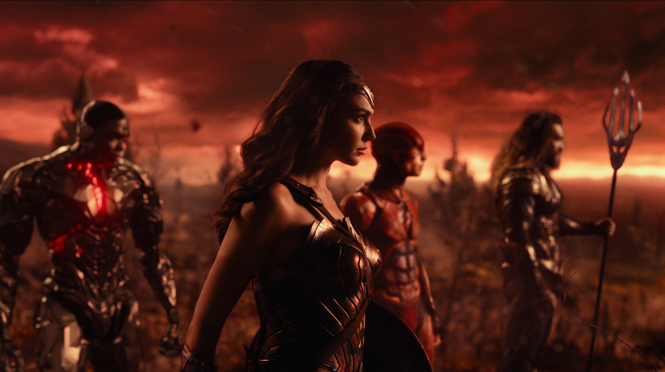 Justice League (2017), Wonder Woman, Flash, Aquaman, Cyborg (DC Comics)