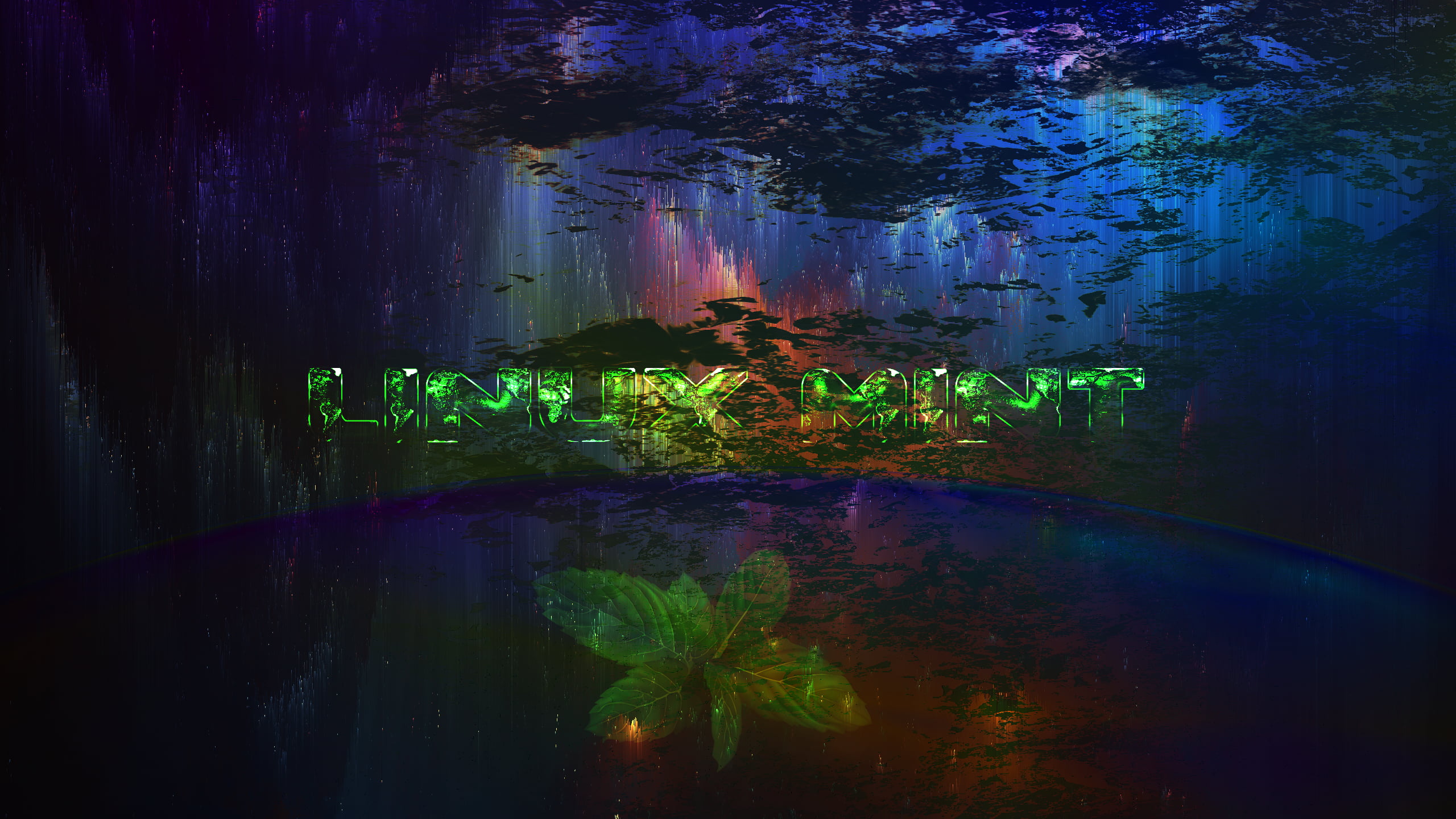 Linux, Linux Mint, texture, artwork