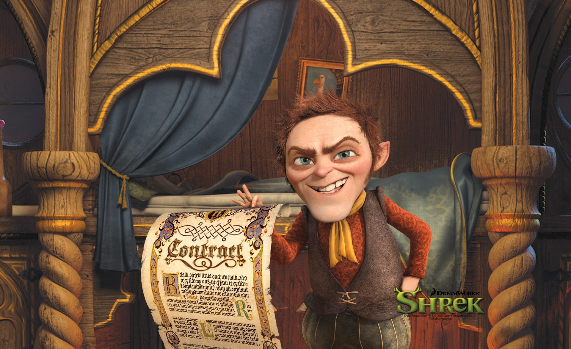 Rumpelstiltskin, Shrek The Final Chapter, Shrek movie poster