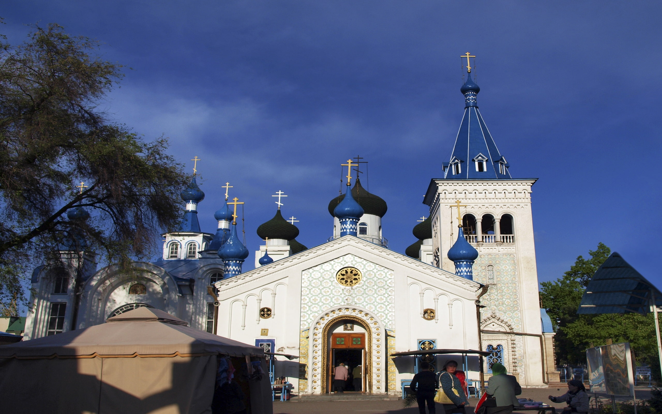 Russian Orthodox Cathedral In Bishkek