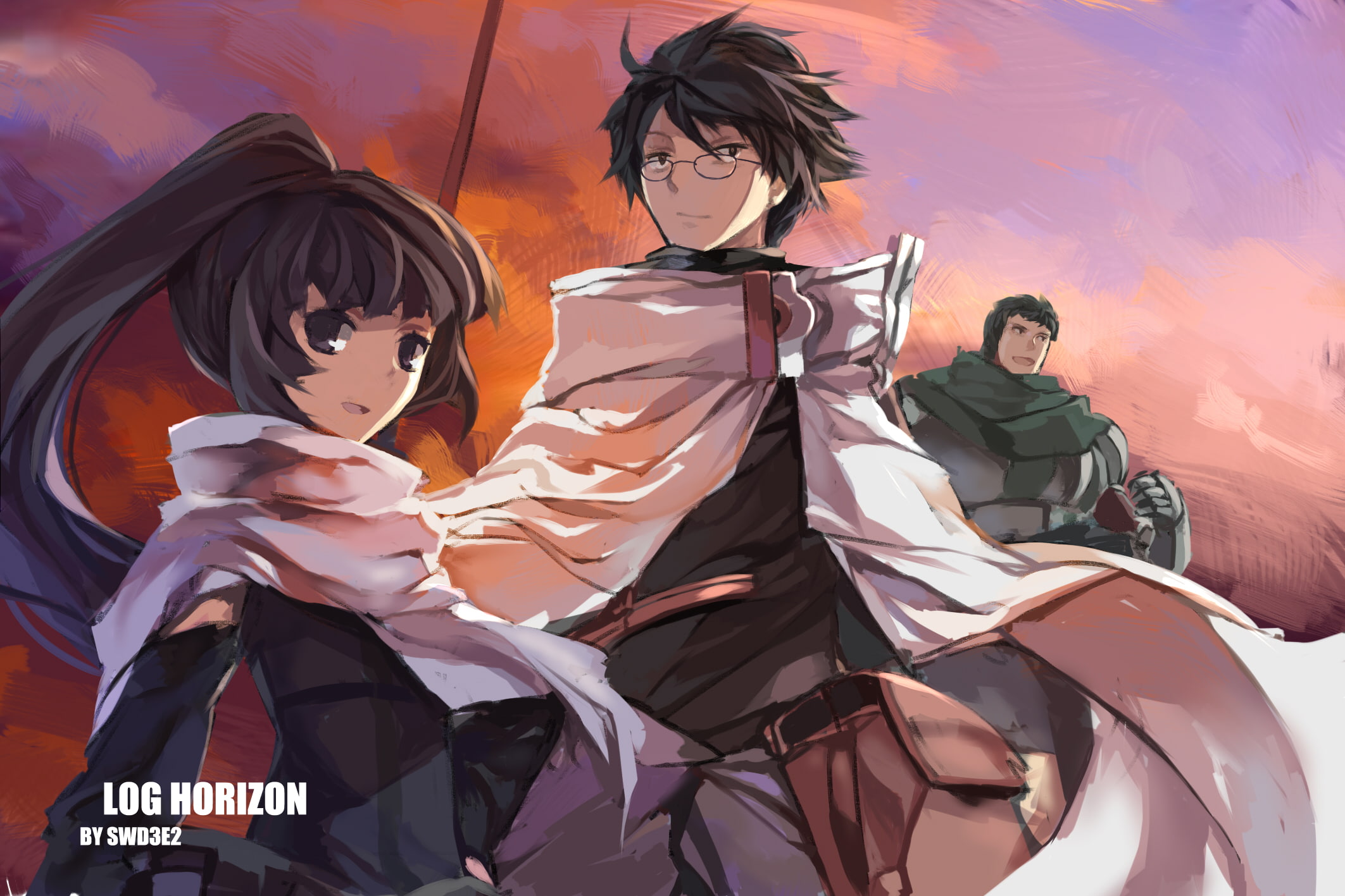 Anime, Log Horizon, Akatsuki (Log Horizon), Naotsugu (Log Horizon)
