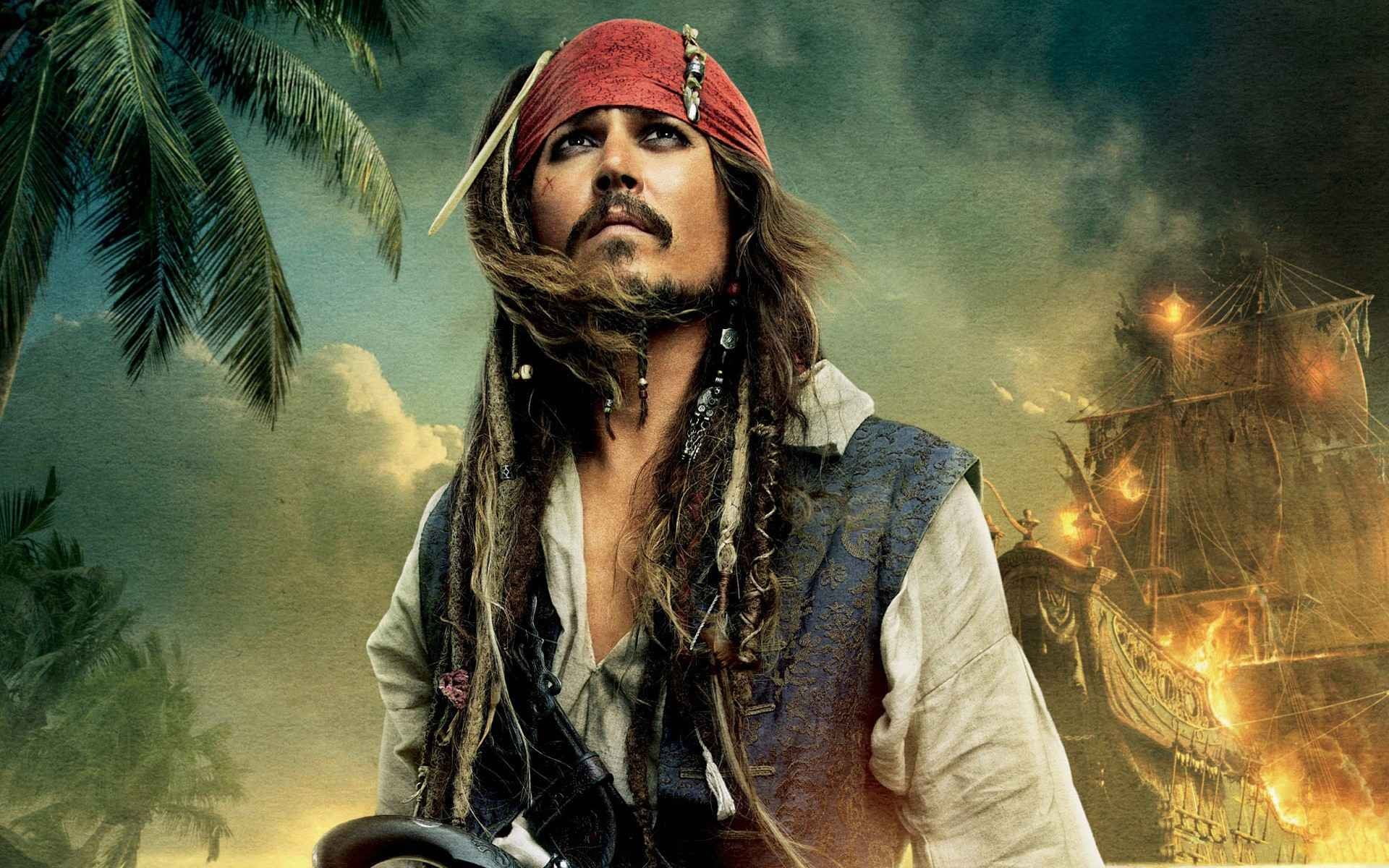 Pirates of the Caribbean Johnny Depp, movies, one person, young adult
