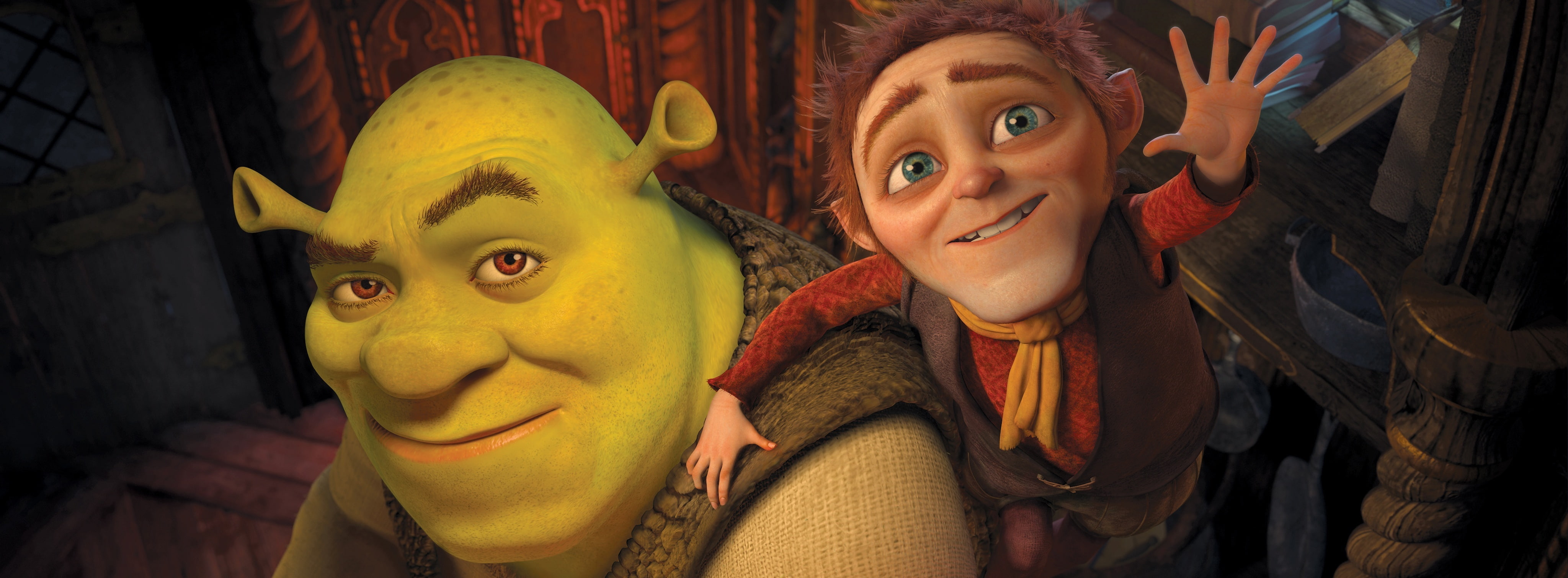 Free download | HD wallpaper: Shrek and Rumpelstiltskin, Shrek Forever ...