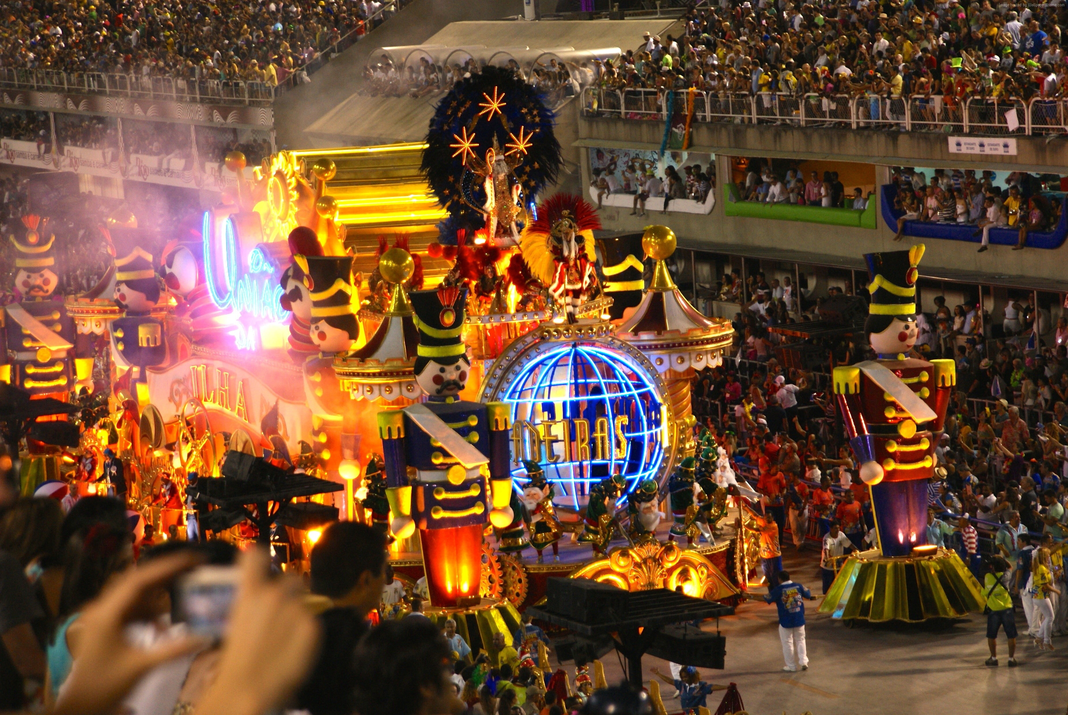Rio Carnival, wings, Brazil, Rio de Janeiro
