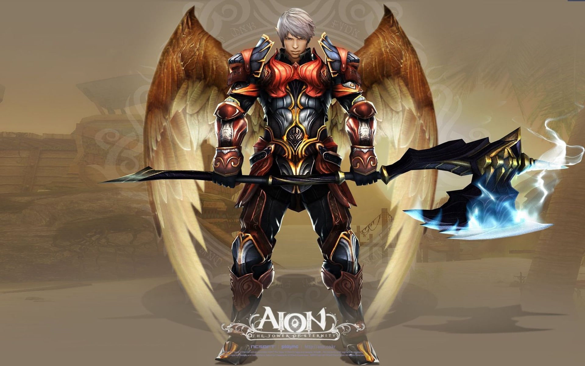 Free download | HD wallpaper: Aion, fantasy, sword, fight, battle ...