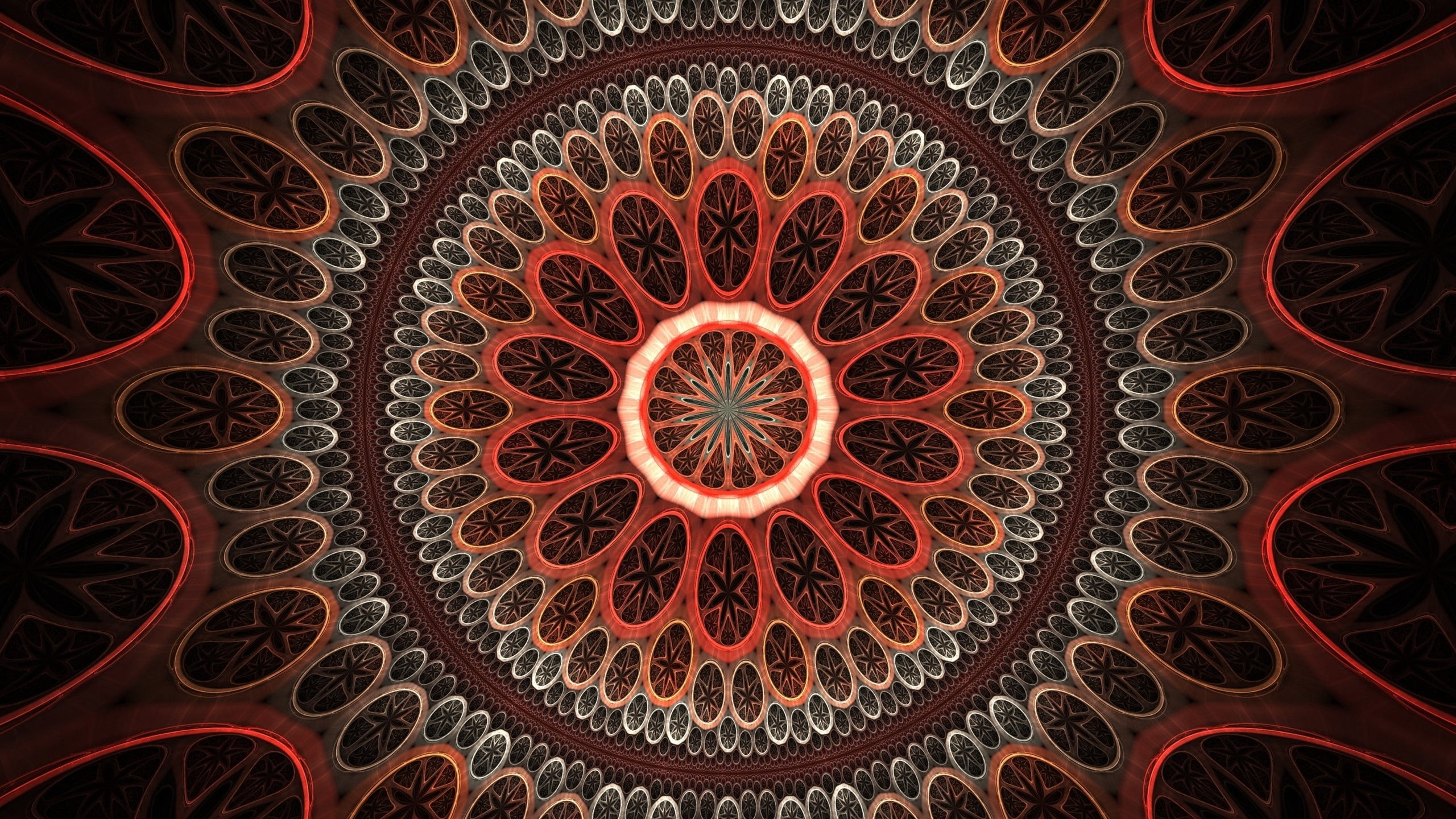 Abstract, texture, pattern, brown, flower, paper, mosaic, full frame