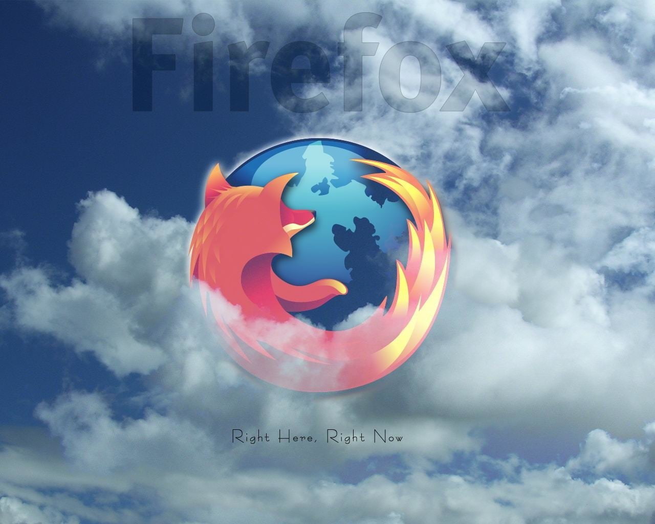 Technology, Firefox, cloud - sky, sphere, globe - man made object