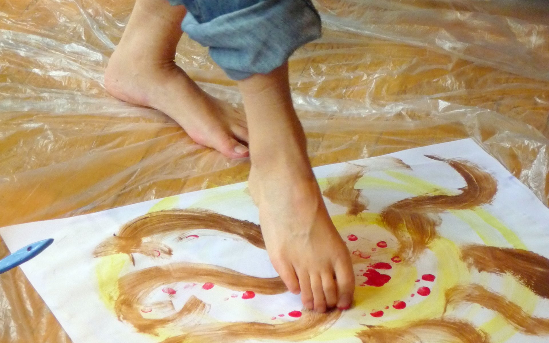 Women, Feet, Foot Painting