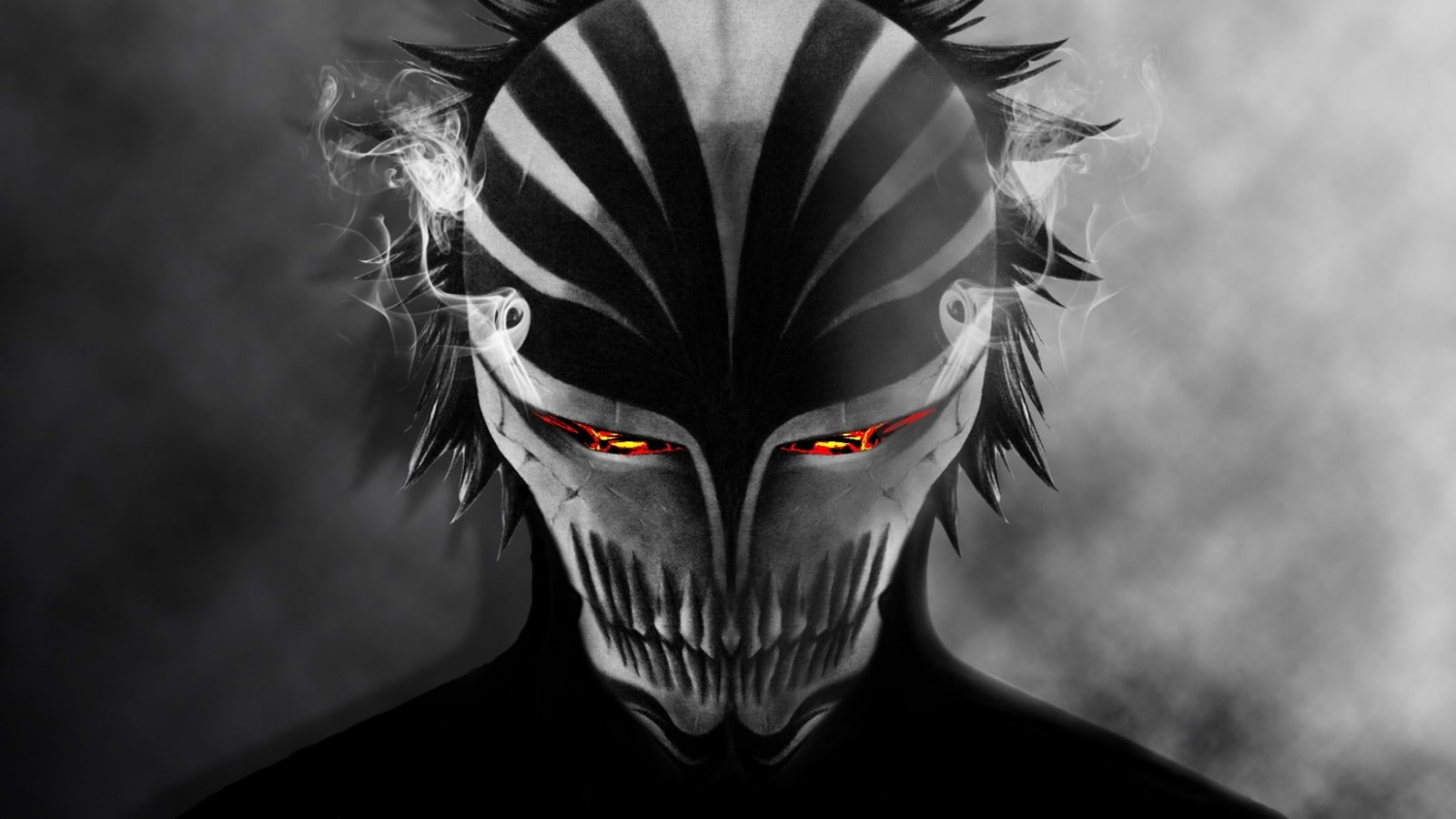 Free download | HD wallpaper: smoke, mask, Bleach, Kurosaki Ichigo ...