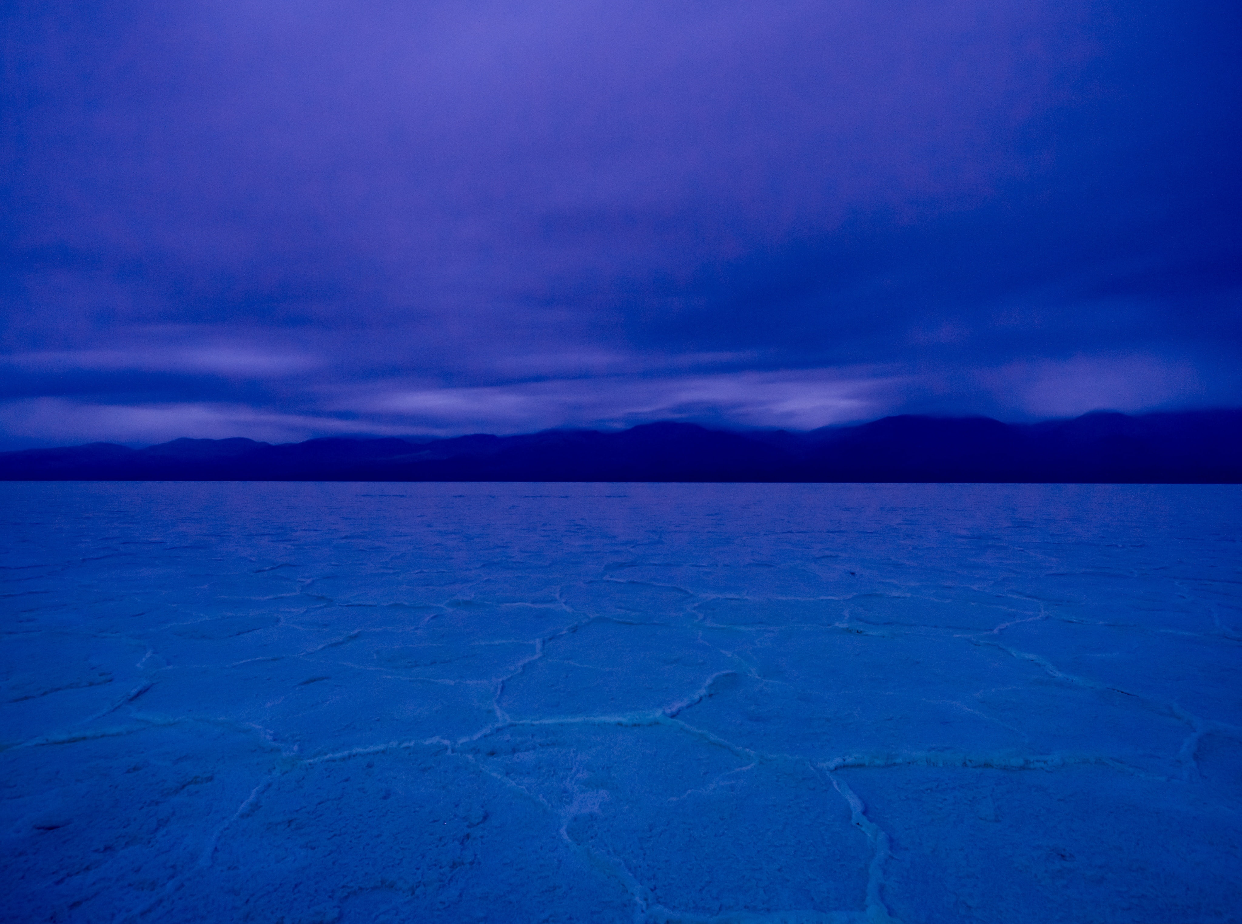 Salt Flats Death Valley, United States, California, Blue, Landscape