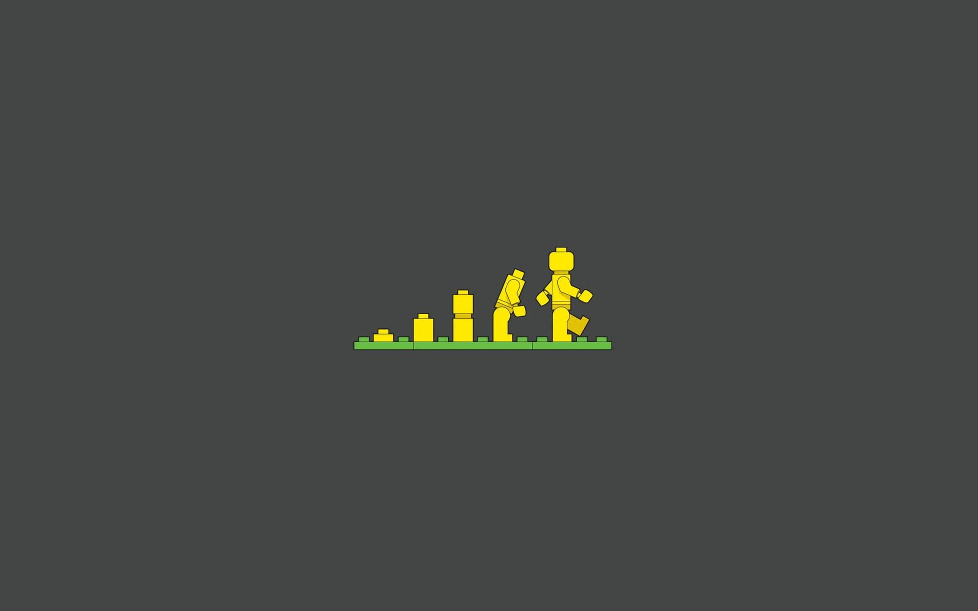 evolution, lego