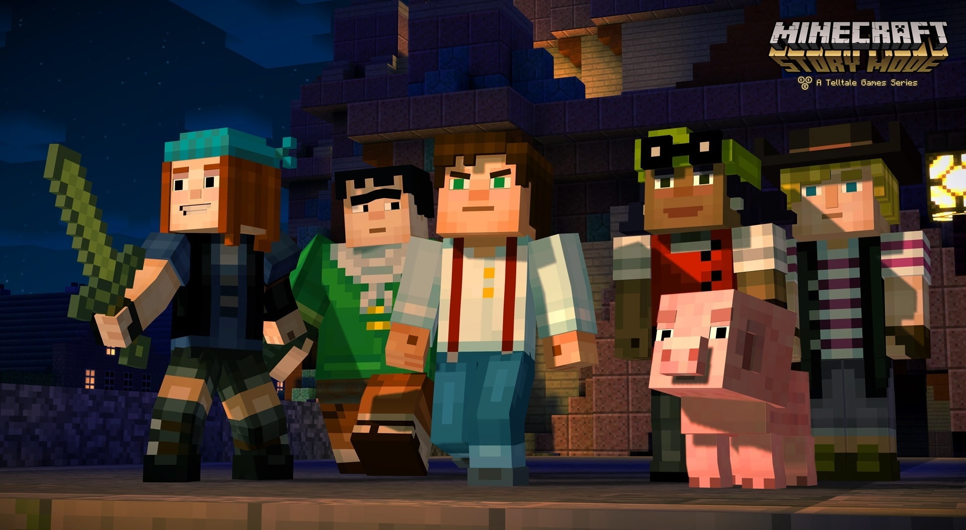 Minecraft Story Mode, Minecraft Story Mode game wallpaper, Games