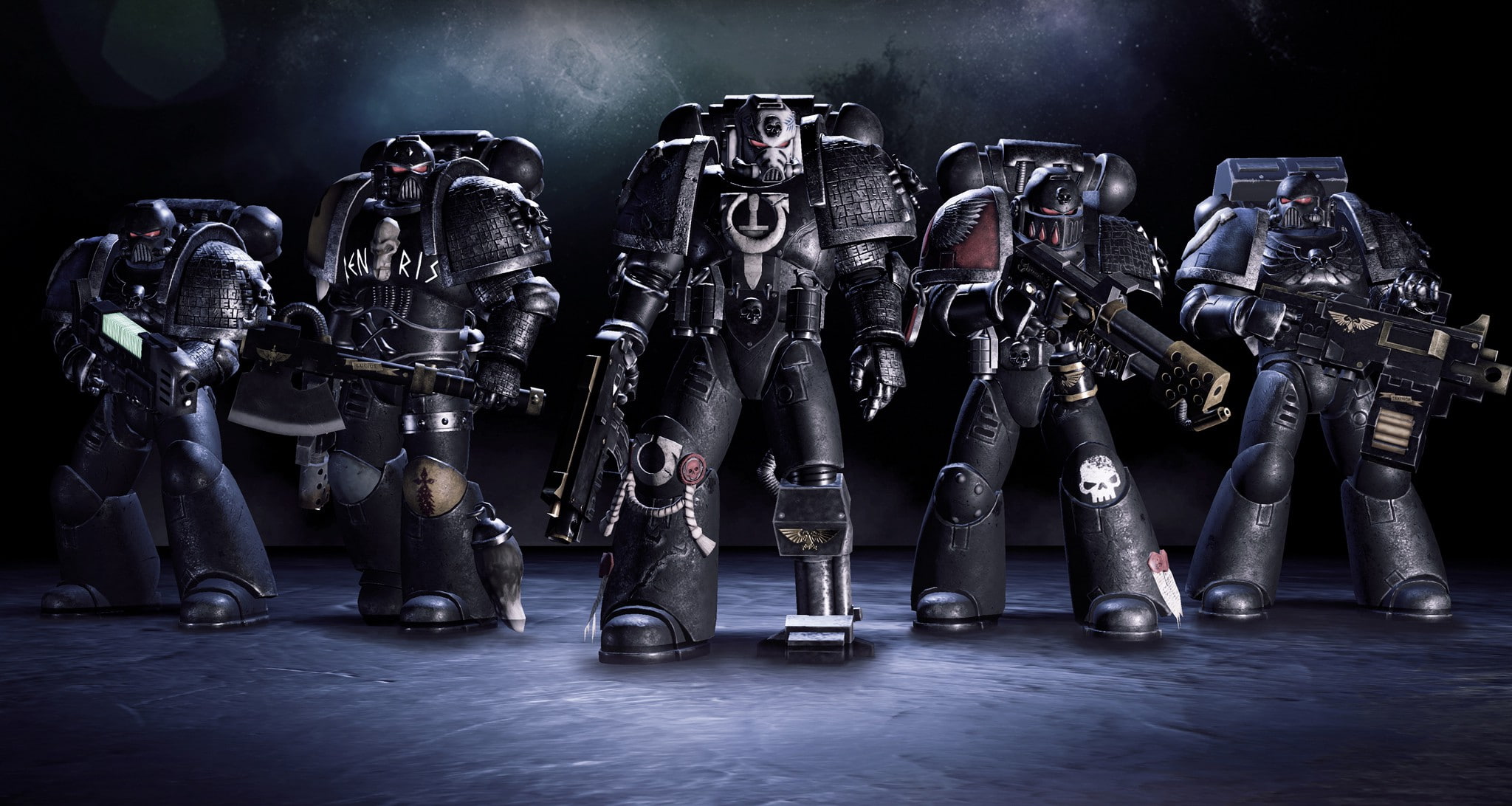 Warhammer 40K: Deathwatch - Tyranid Invasion, armor, soldiers