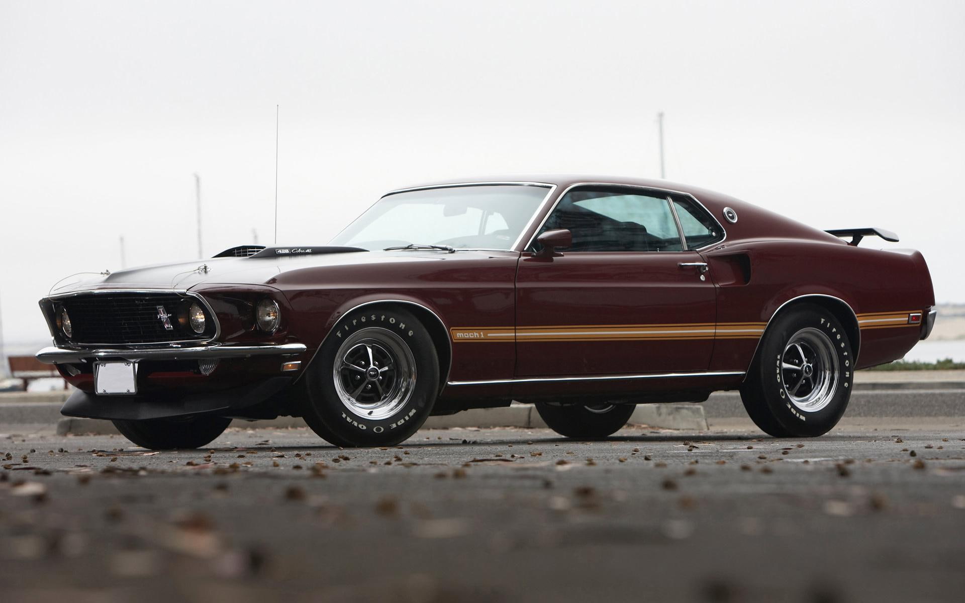 Sweet Mach 1, sports, ford, mustang, muscle, classic, cars