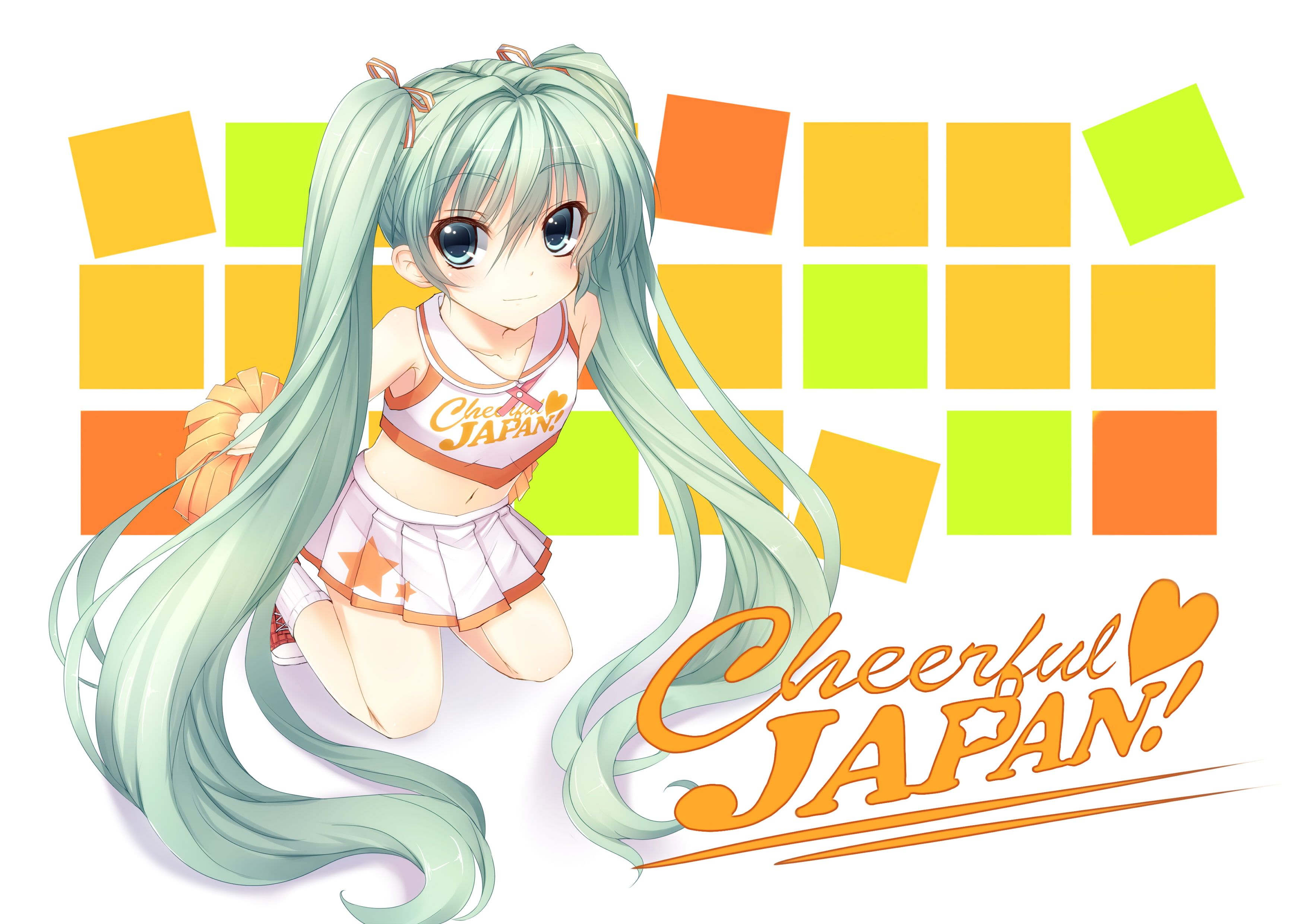 4K, Vocaloid, Cheerful Japan, Hatsune Miku