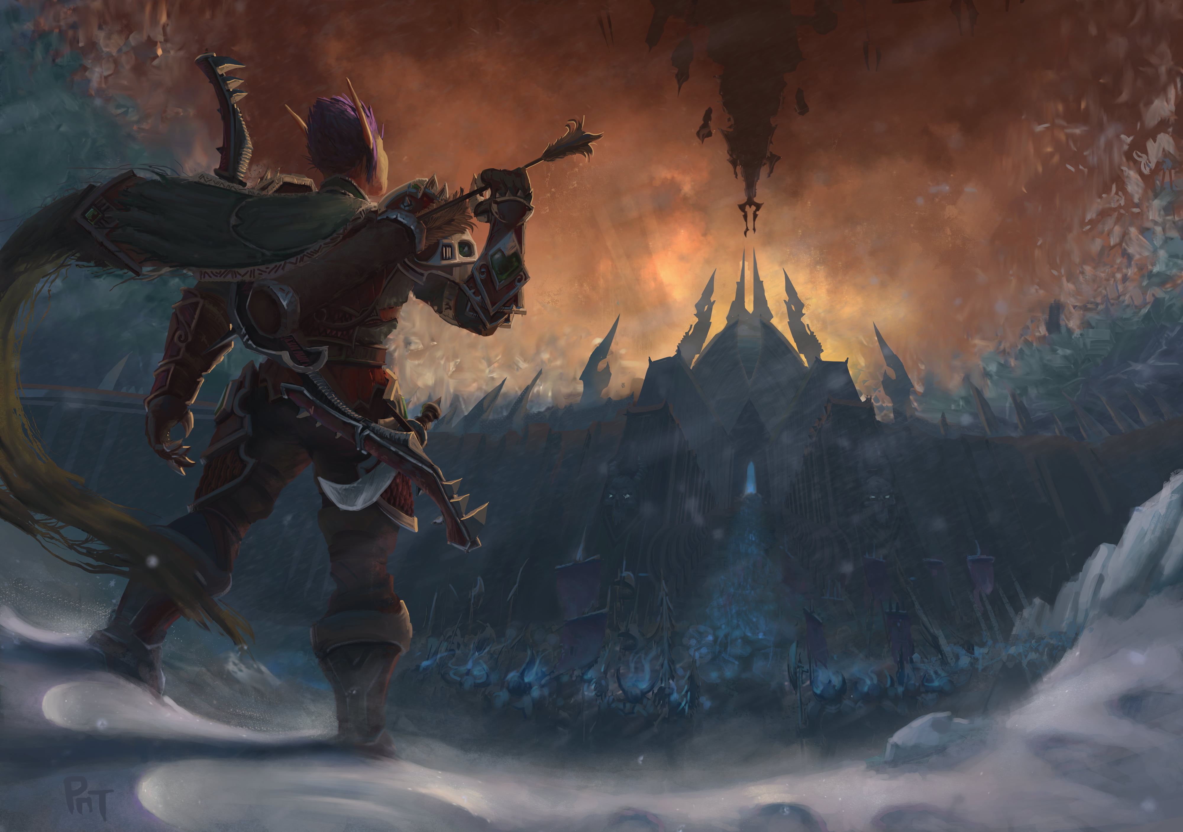World of Warcraft: Shadowlands, fantasy art, fan art